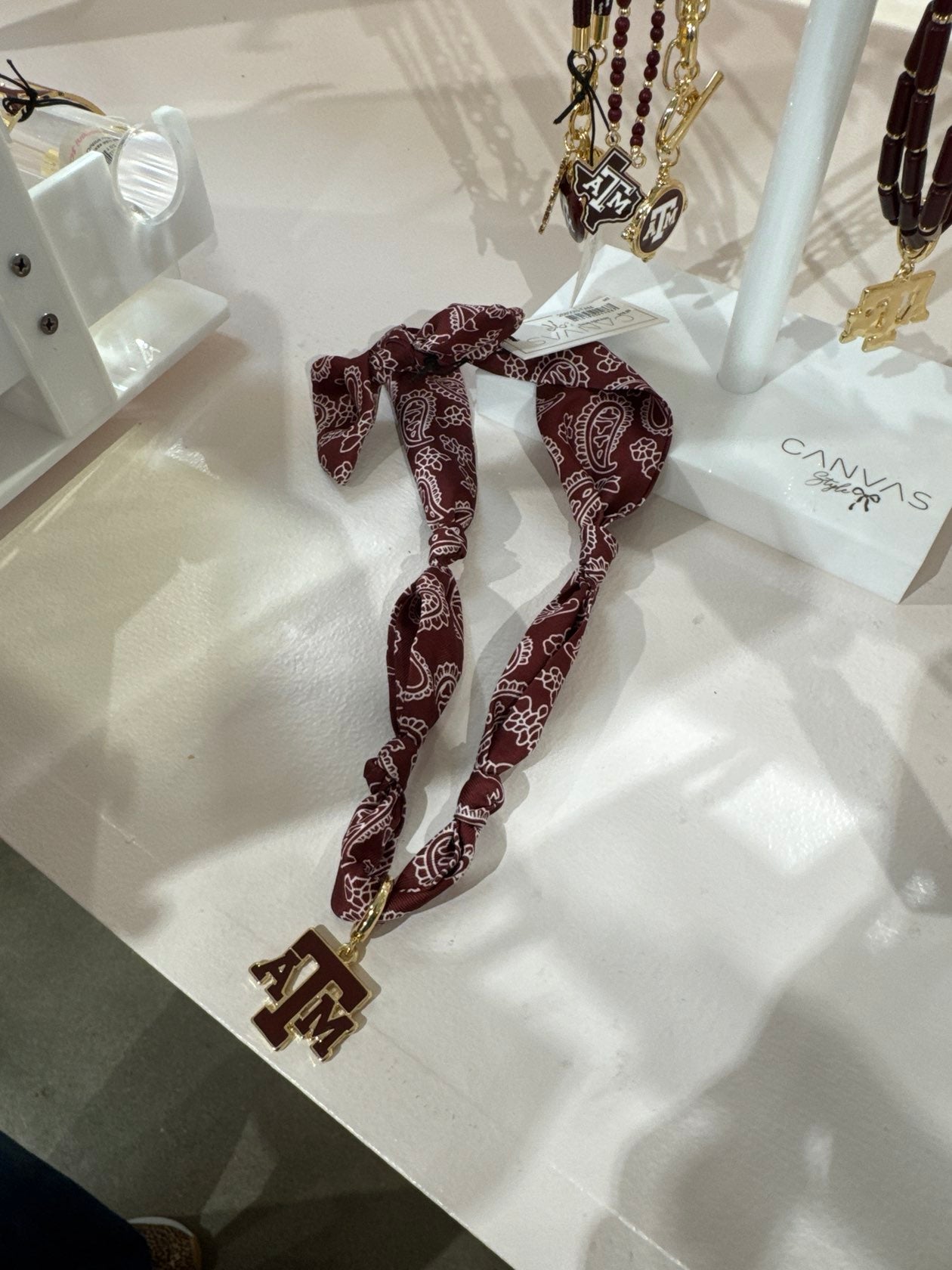 Team Pride Scarf Necklace