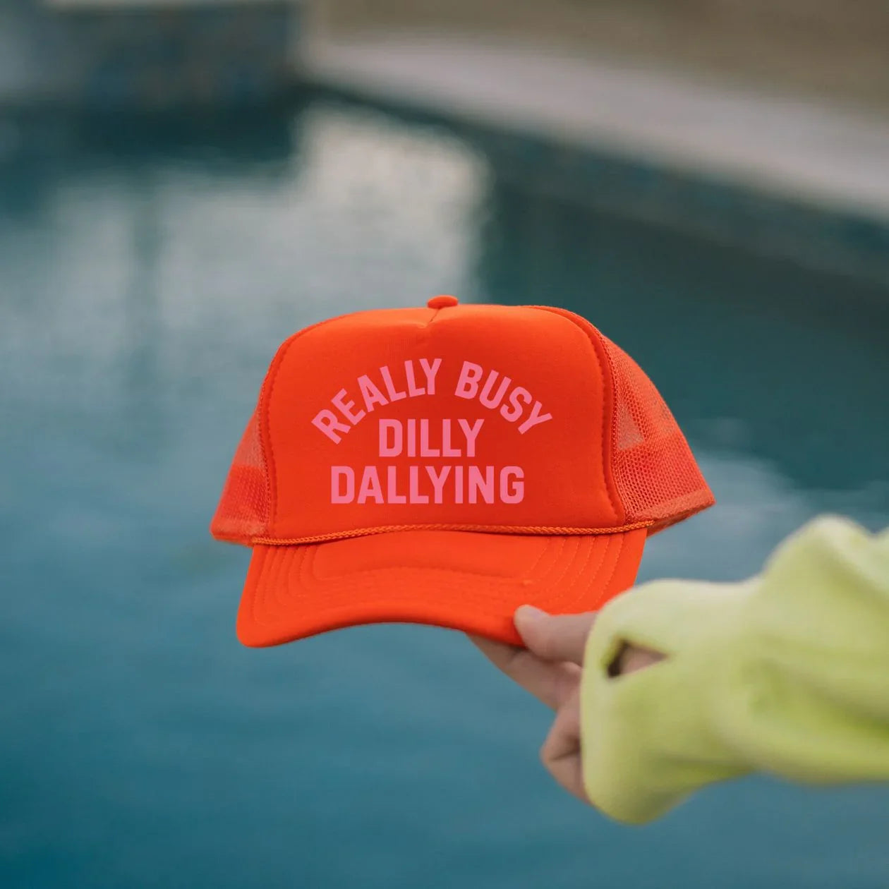 Really Busy Trucker Hat