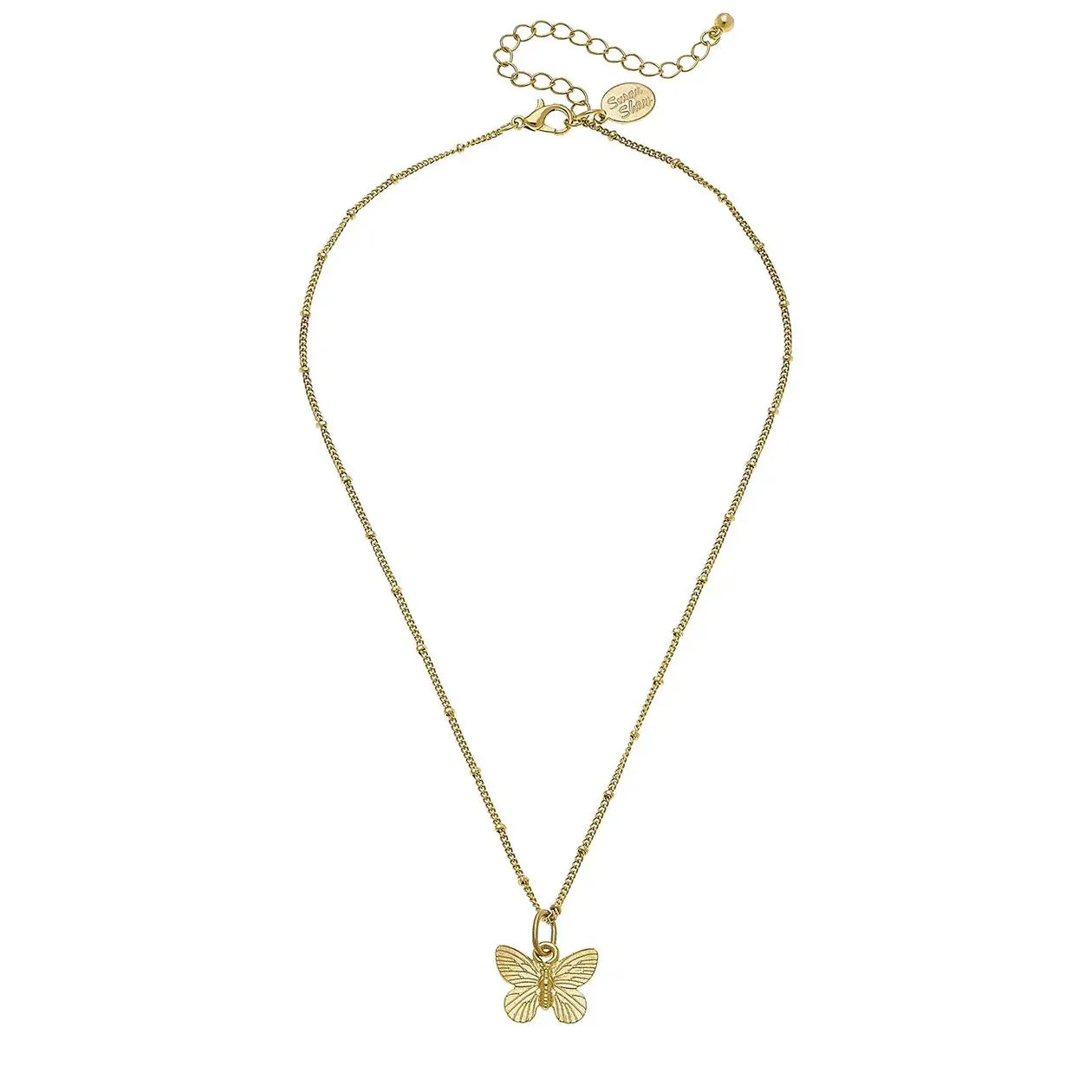 Soft Landing Butterfly Necklace | Susan Shaw