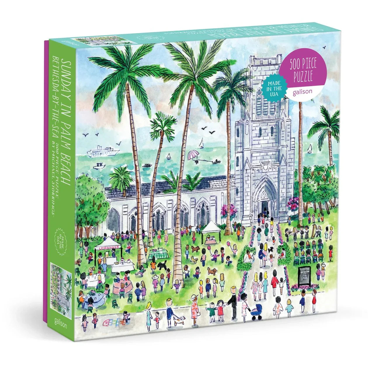 Sunday in Palm Beach | 500 Piece Puzzle