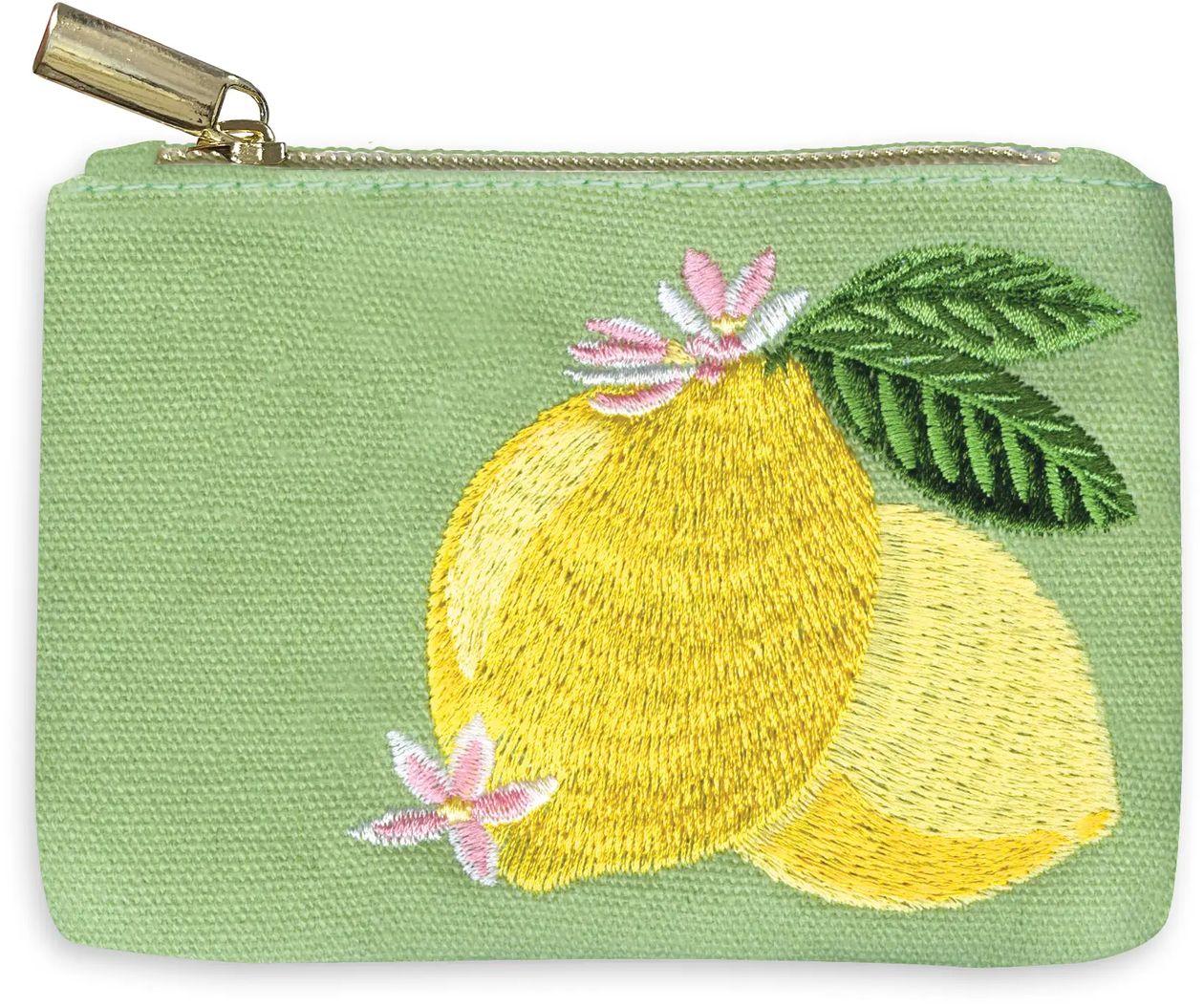 Lemon Blossom Zip Pouch
