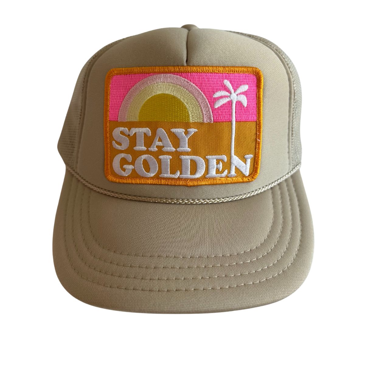 Stay Golden Trucker Hat
