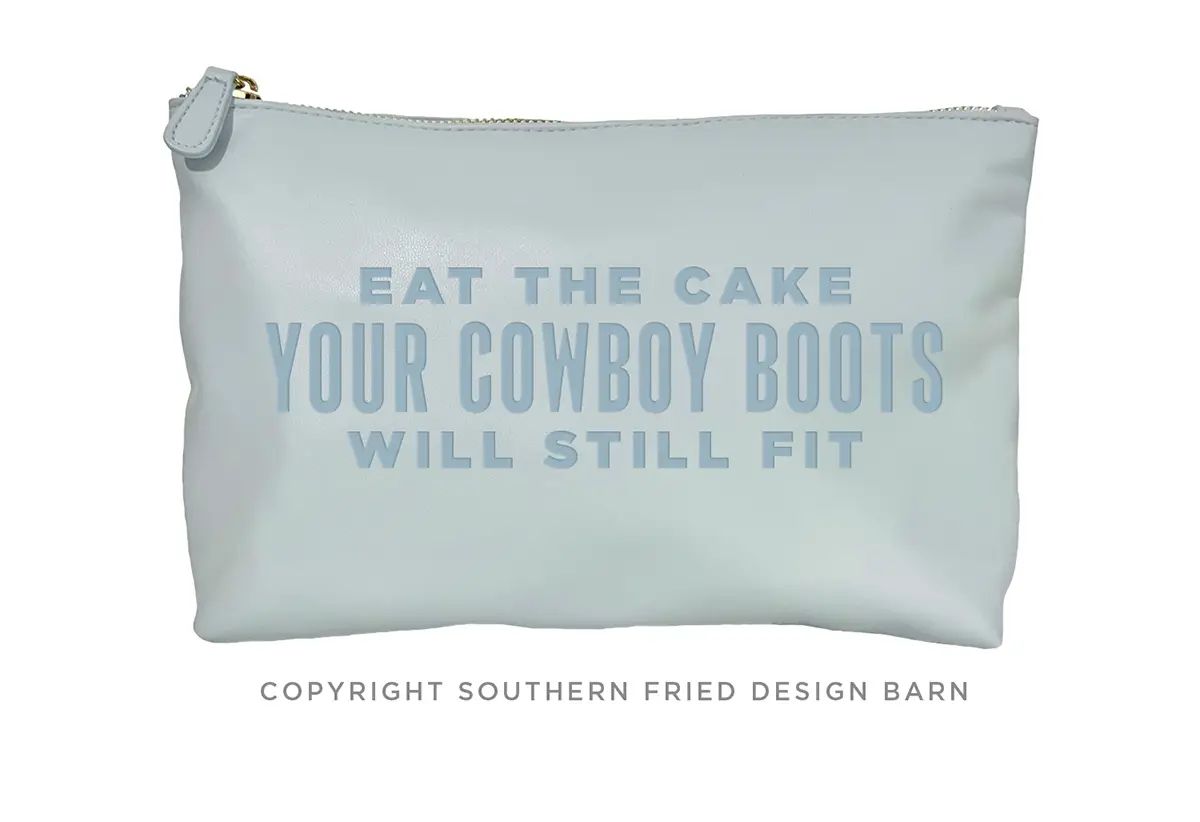Eat the Cake... Catch All Pouch