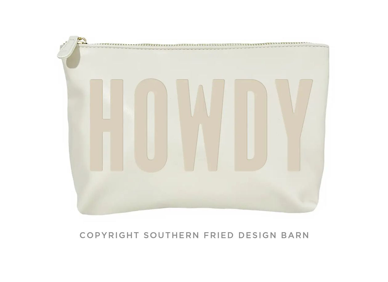 Howdy Catch All Pouch