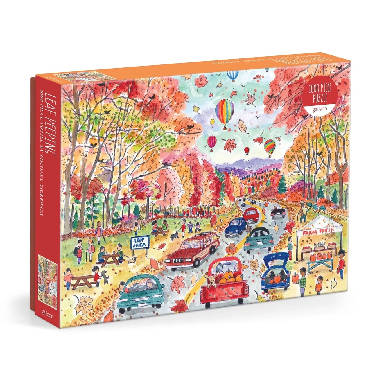 Michael Storrings Leaf Peeping | 1000 Piece Puzzle