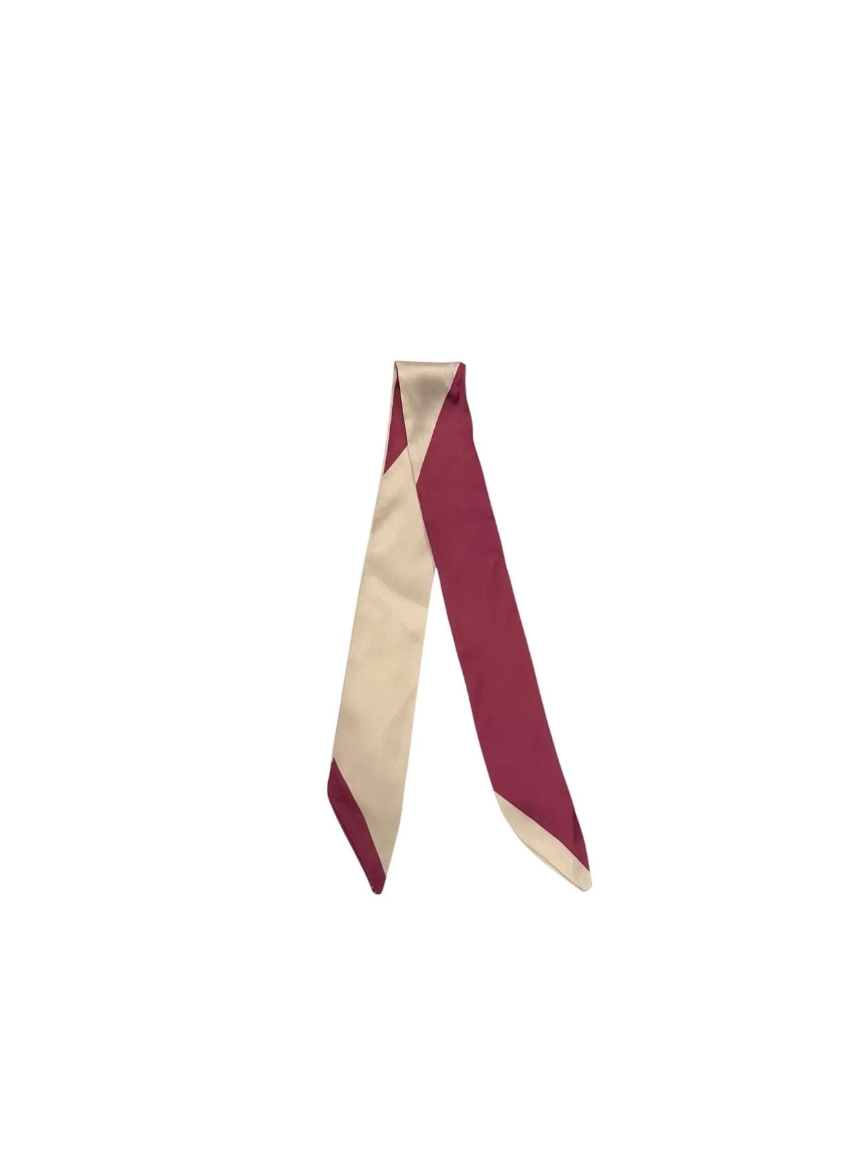 Aggie Colorblock Twilly Scarf