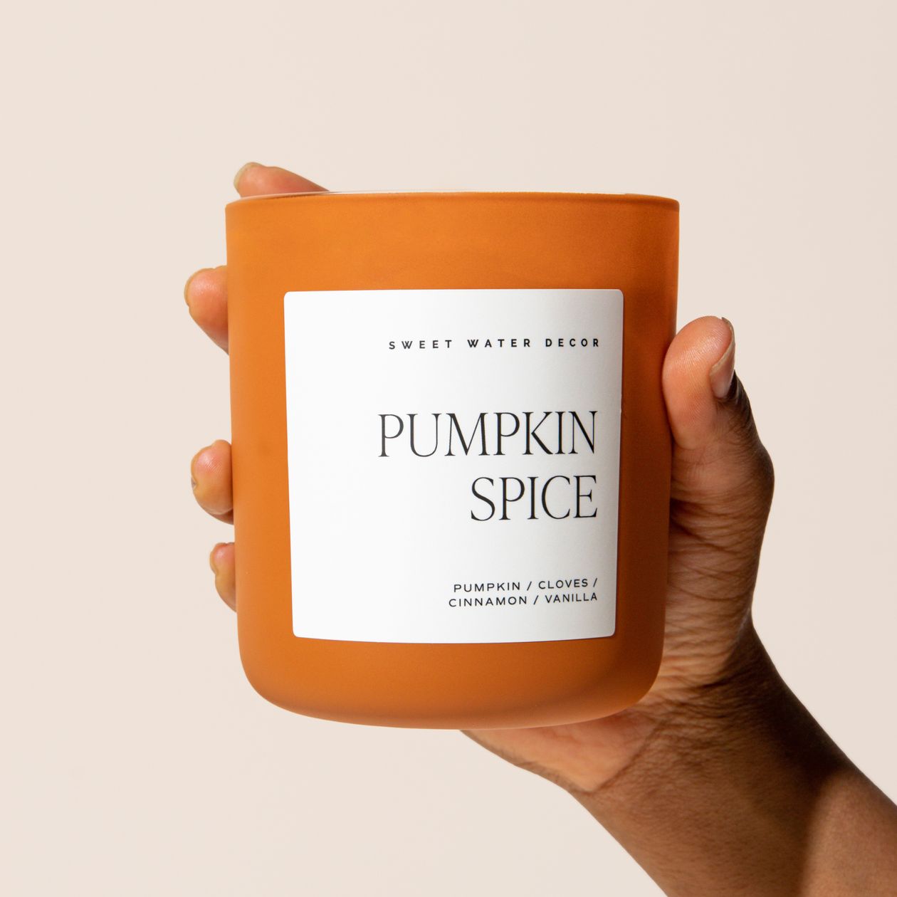 Pumpkin Spice Candle | Sweet Water