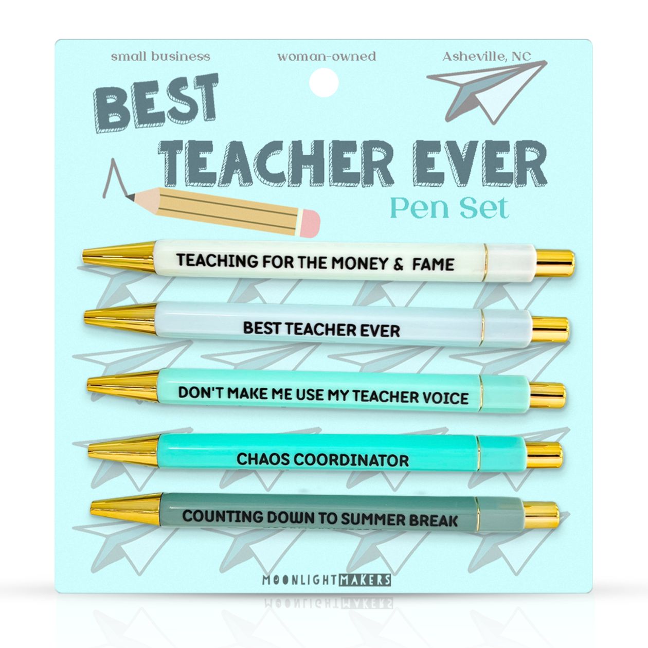 Best Teacher Ever Pen Set