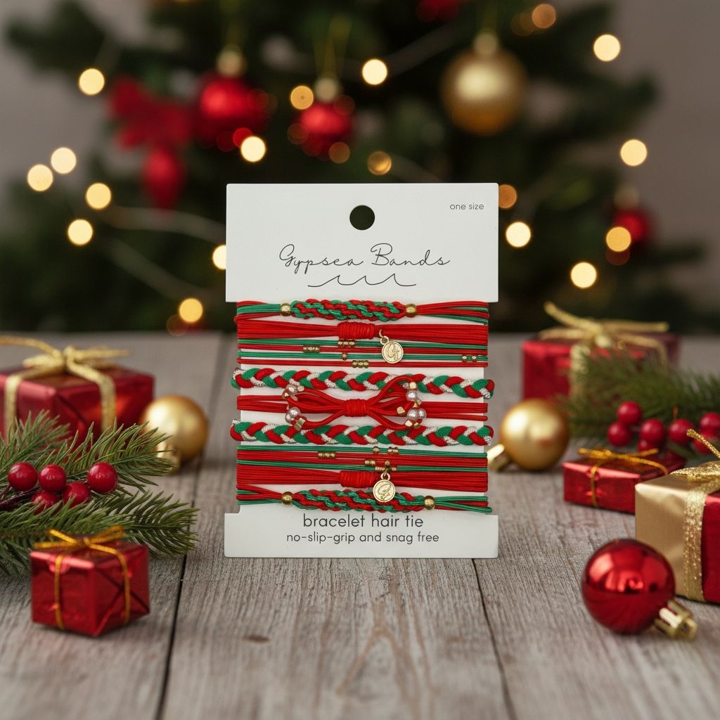 Gypsea Bands | Holiday Red