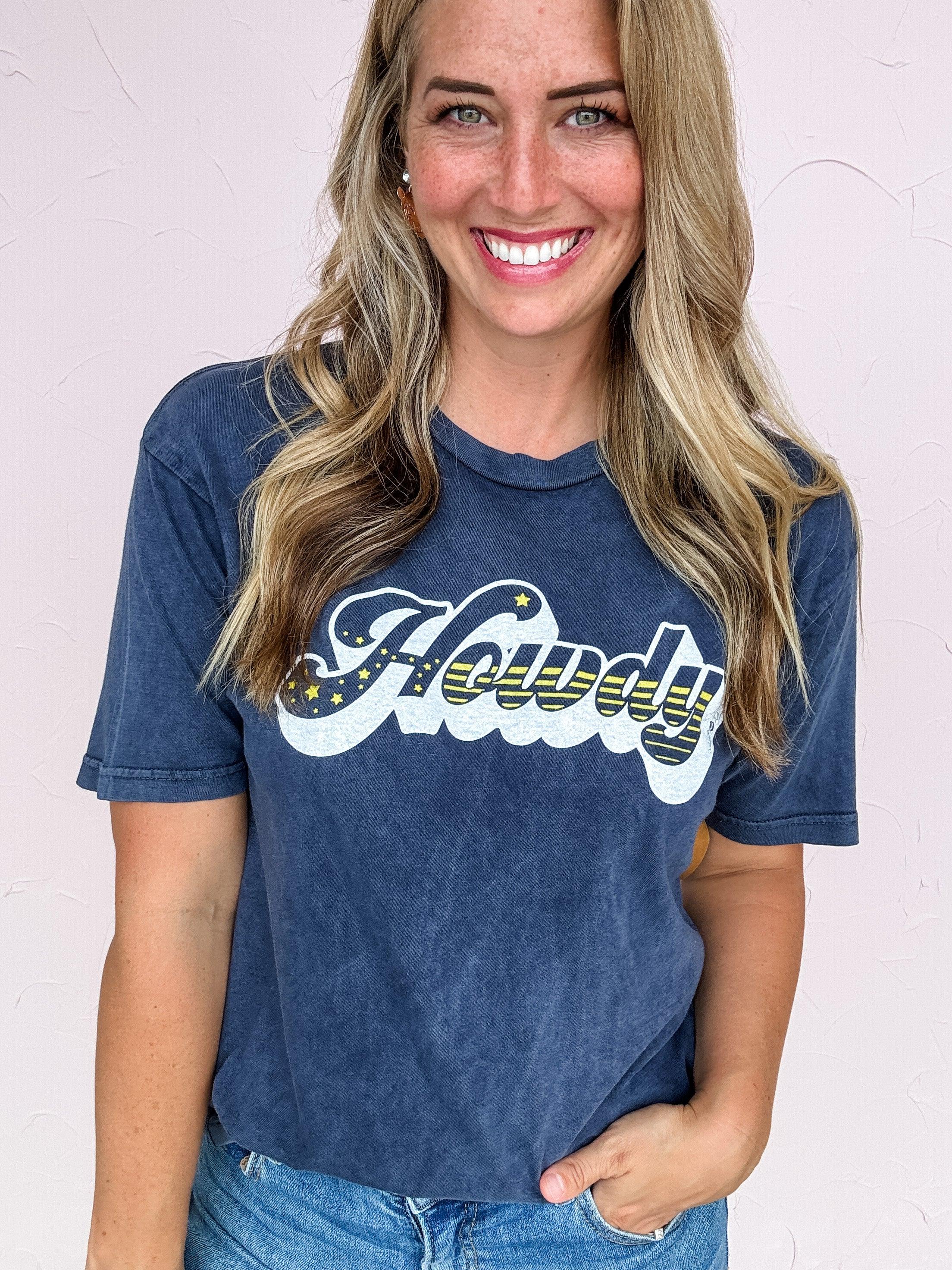 Howdy Mineral Wash Tee