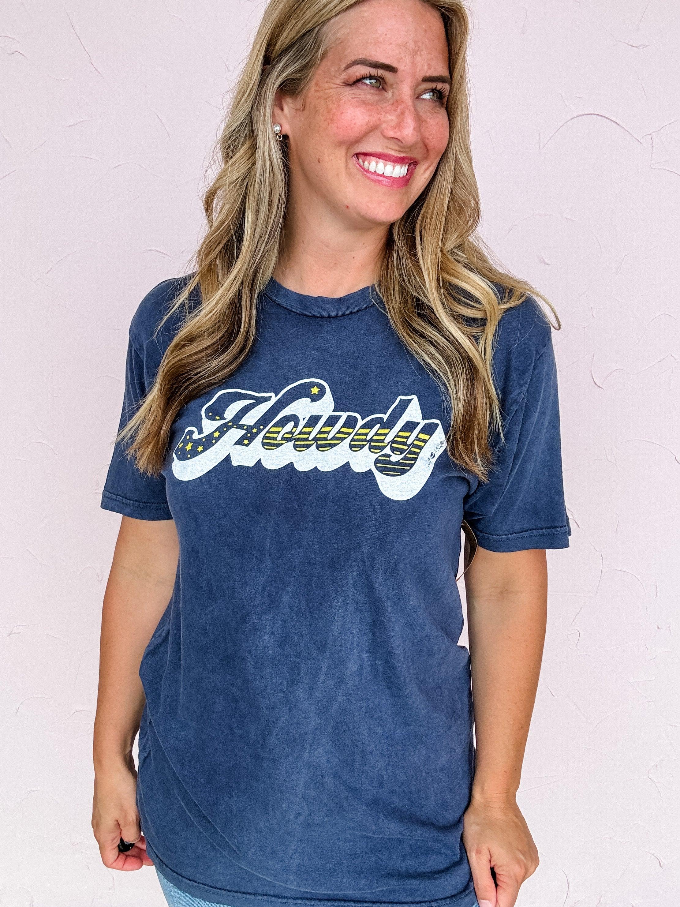 Howdy Mineral Wash Tee