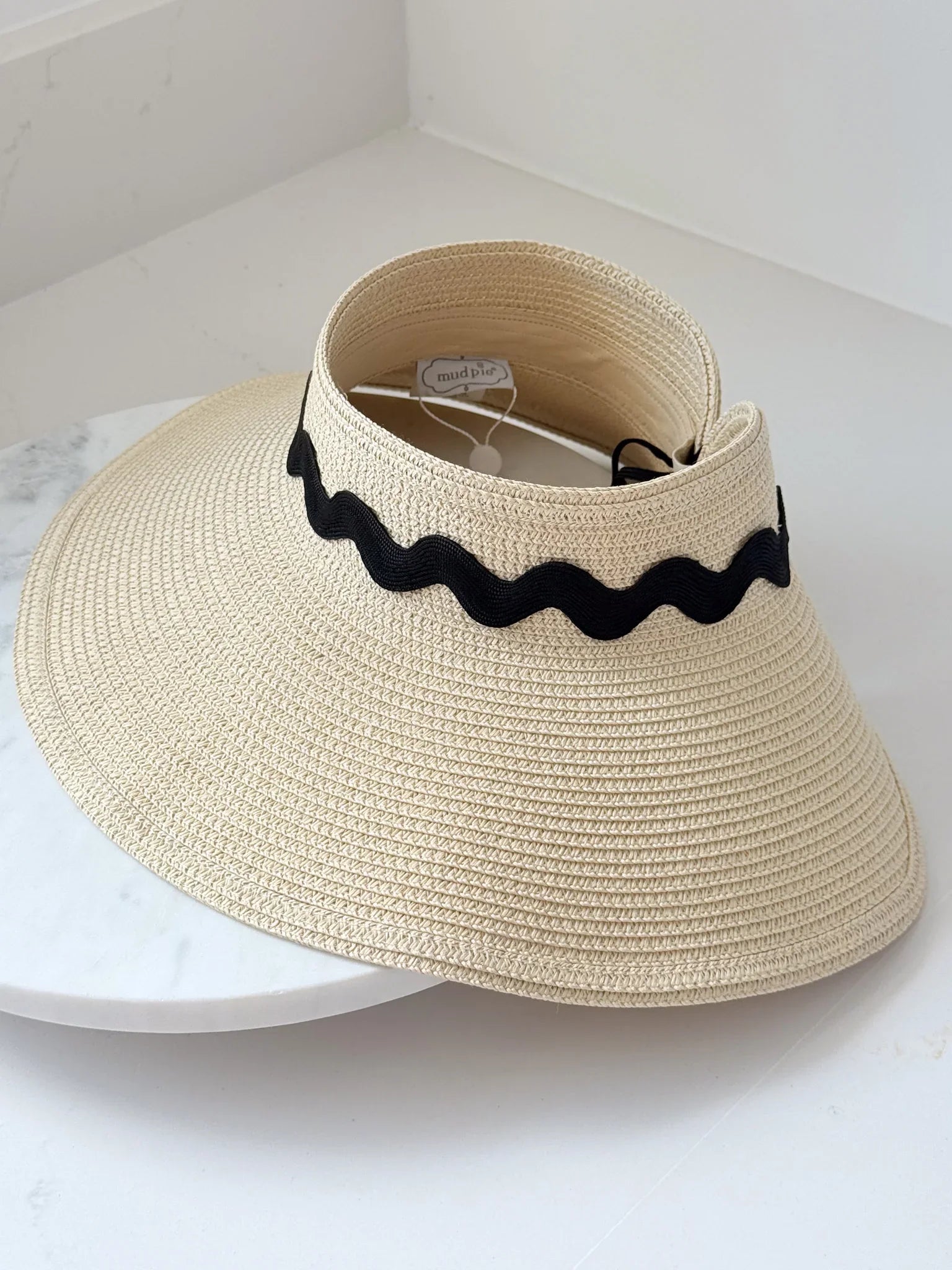 Seaside Ric Rac Visor - Tan