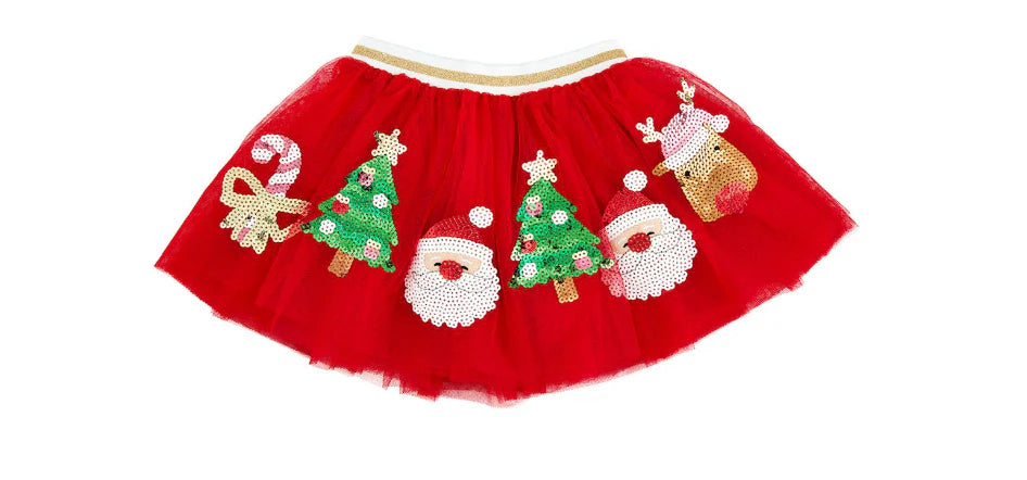 Holiday Sparkle Sequin Tutu