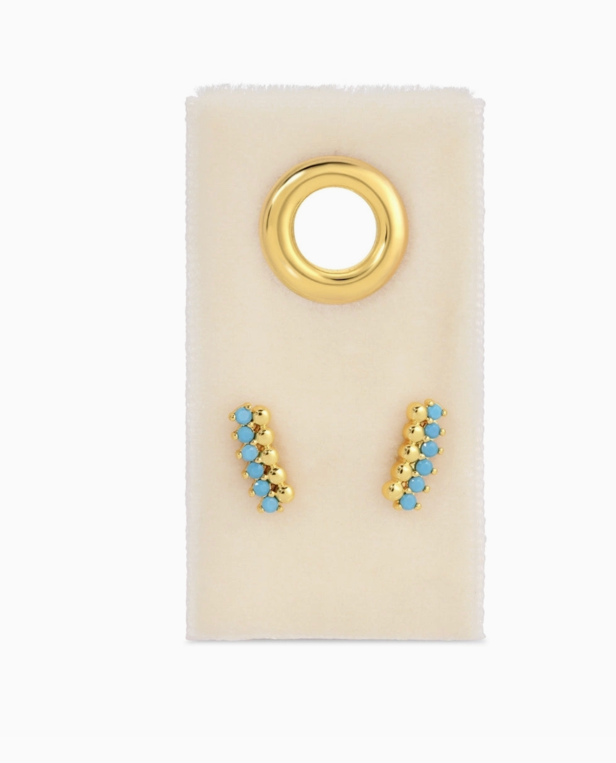 Skyline Studs | 18K Plated