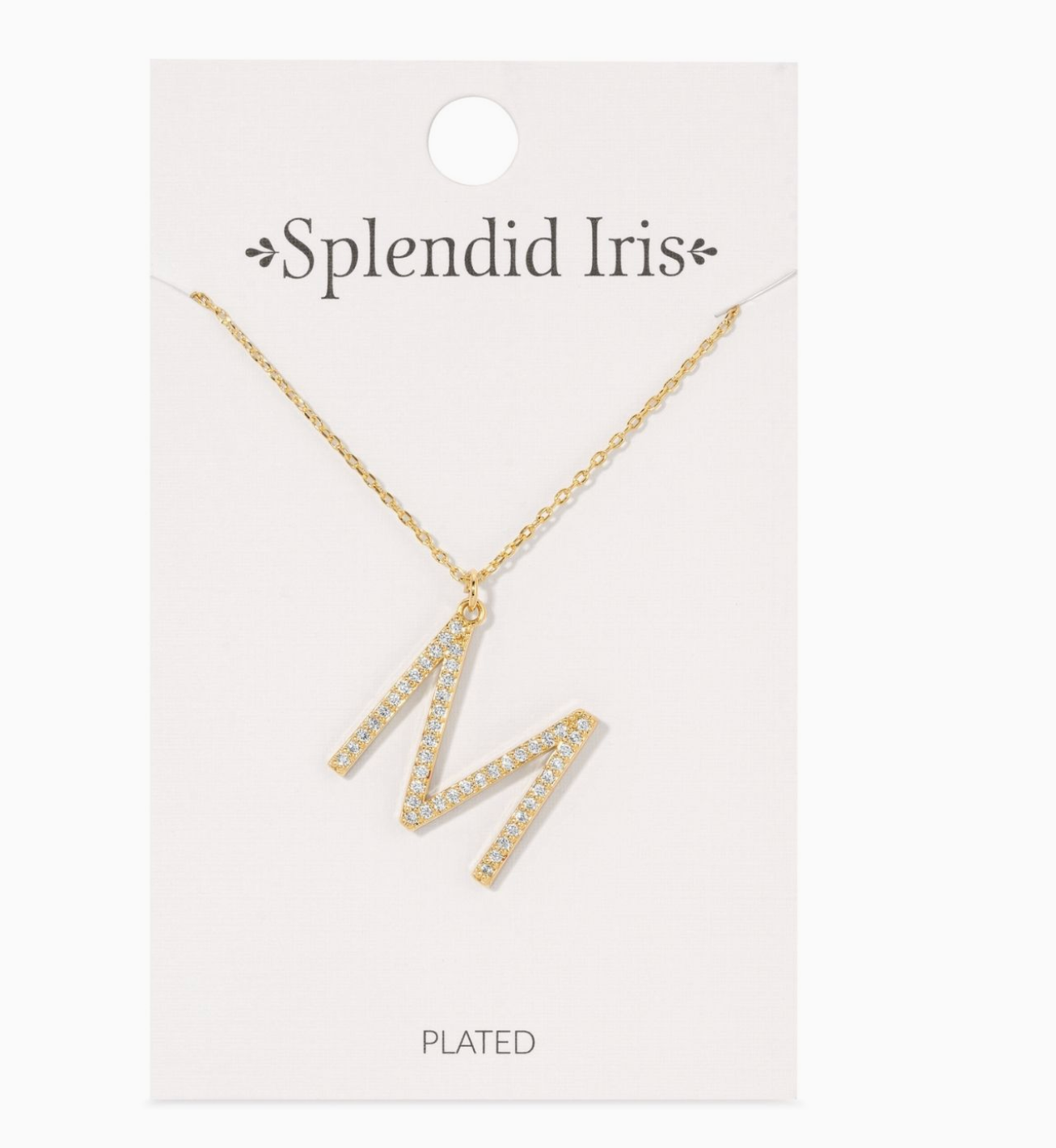 Alphabet Shine Necklace