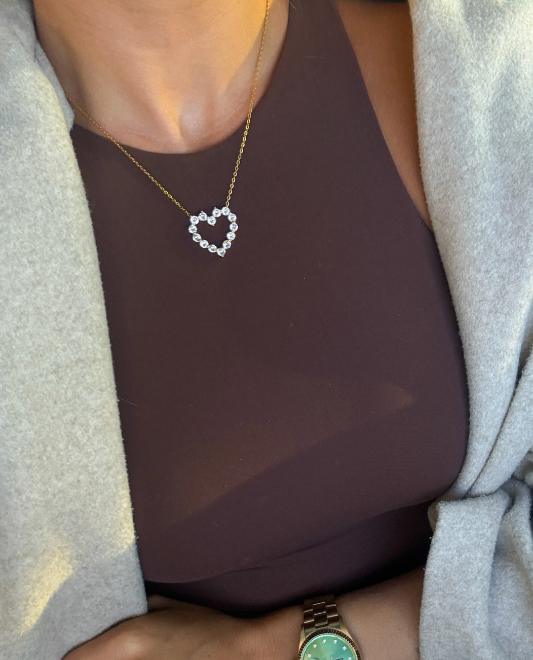 Bright Intentions Heart Necklace