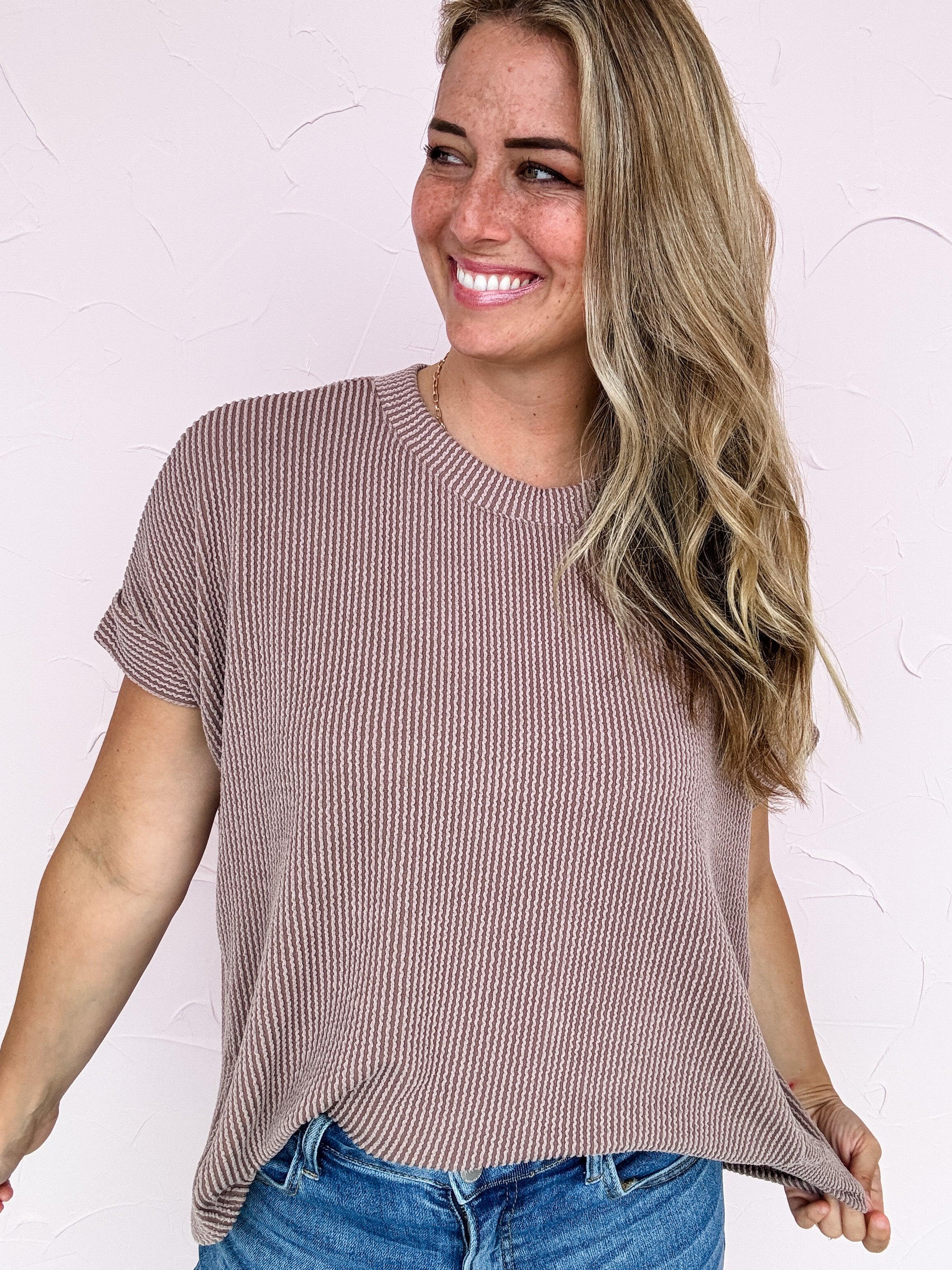 Lainey Ribbed Top