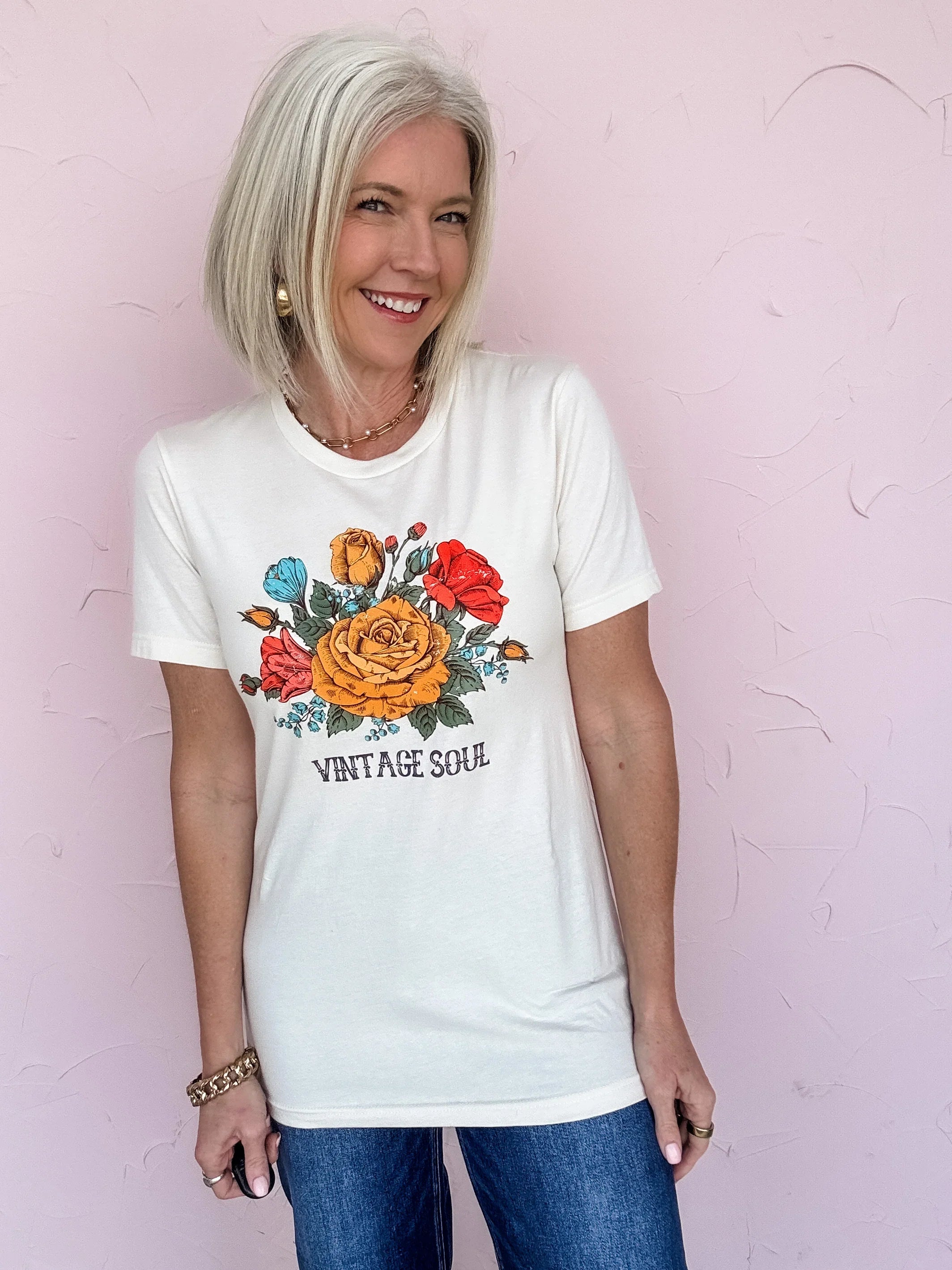 Vintage Soul Floral Tee