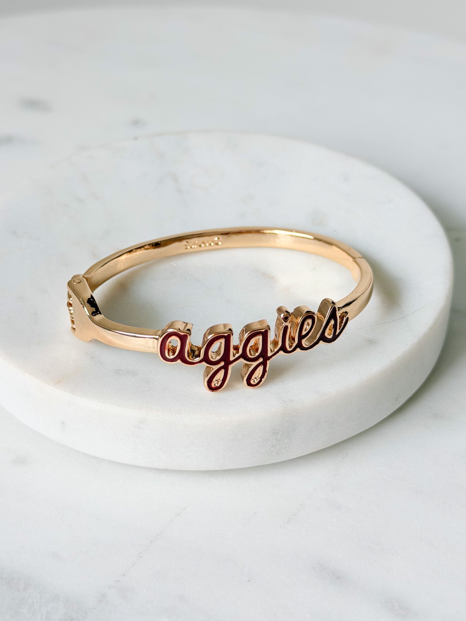 Aggies Script Cuff