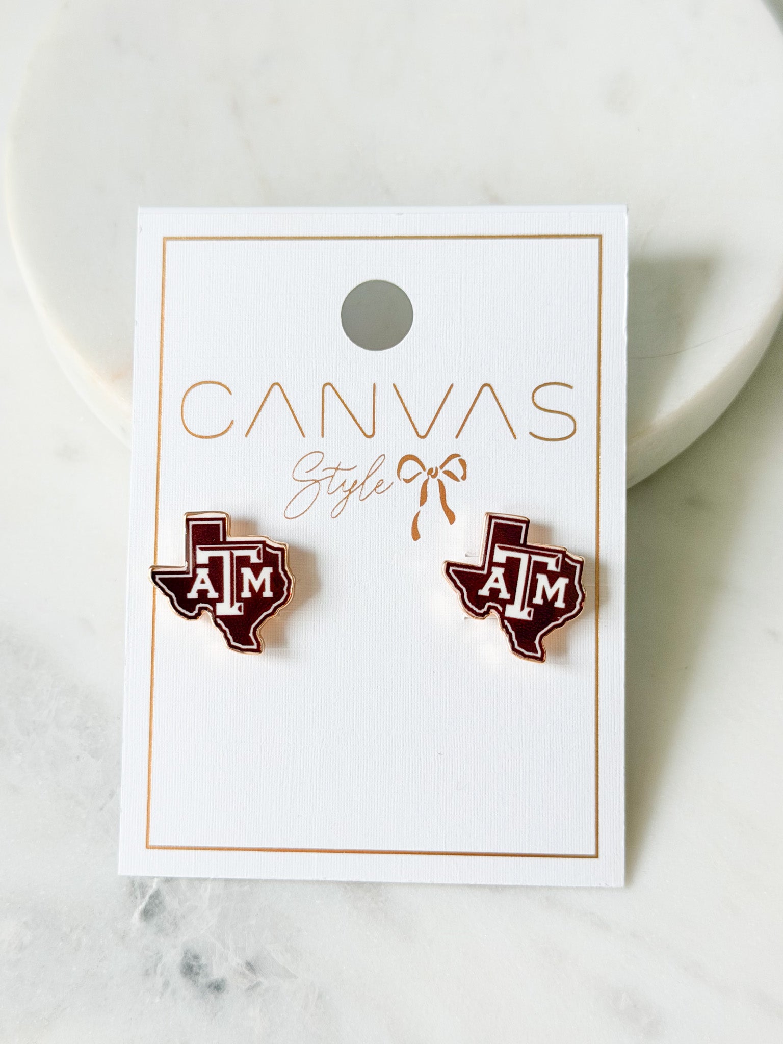 Aggie Icon Studs