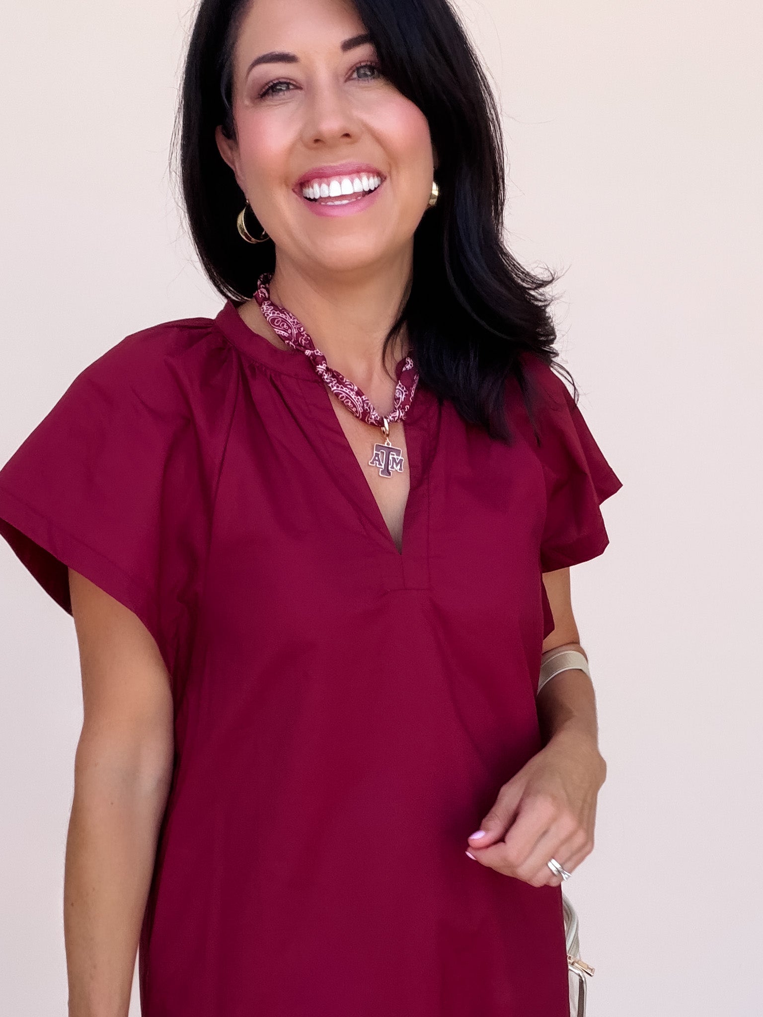 Team Pride Scarf Necklace