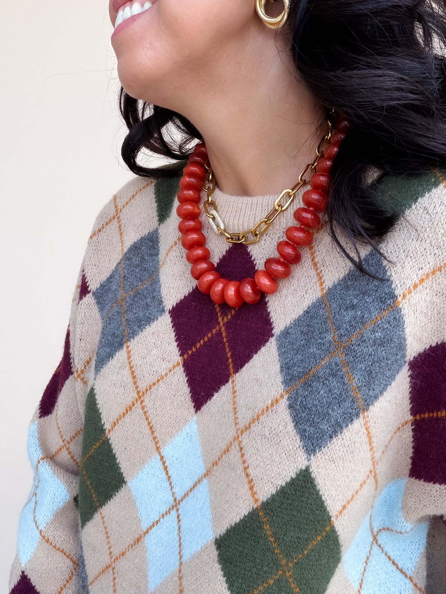Argyle All Day Sweater