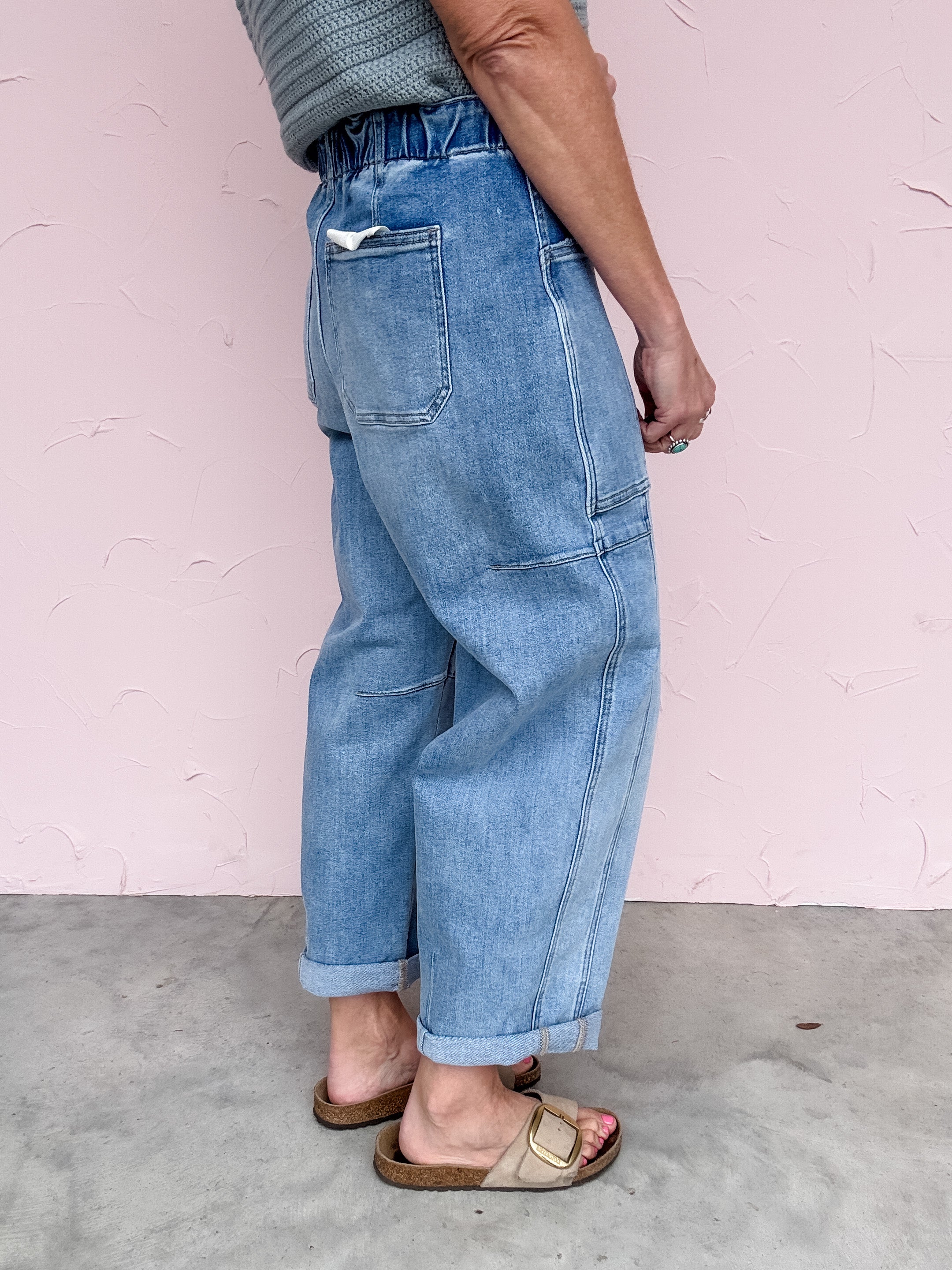 Parallel Lines Barrel Jeans