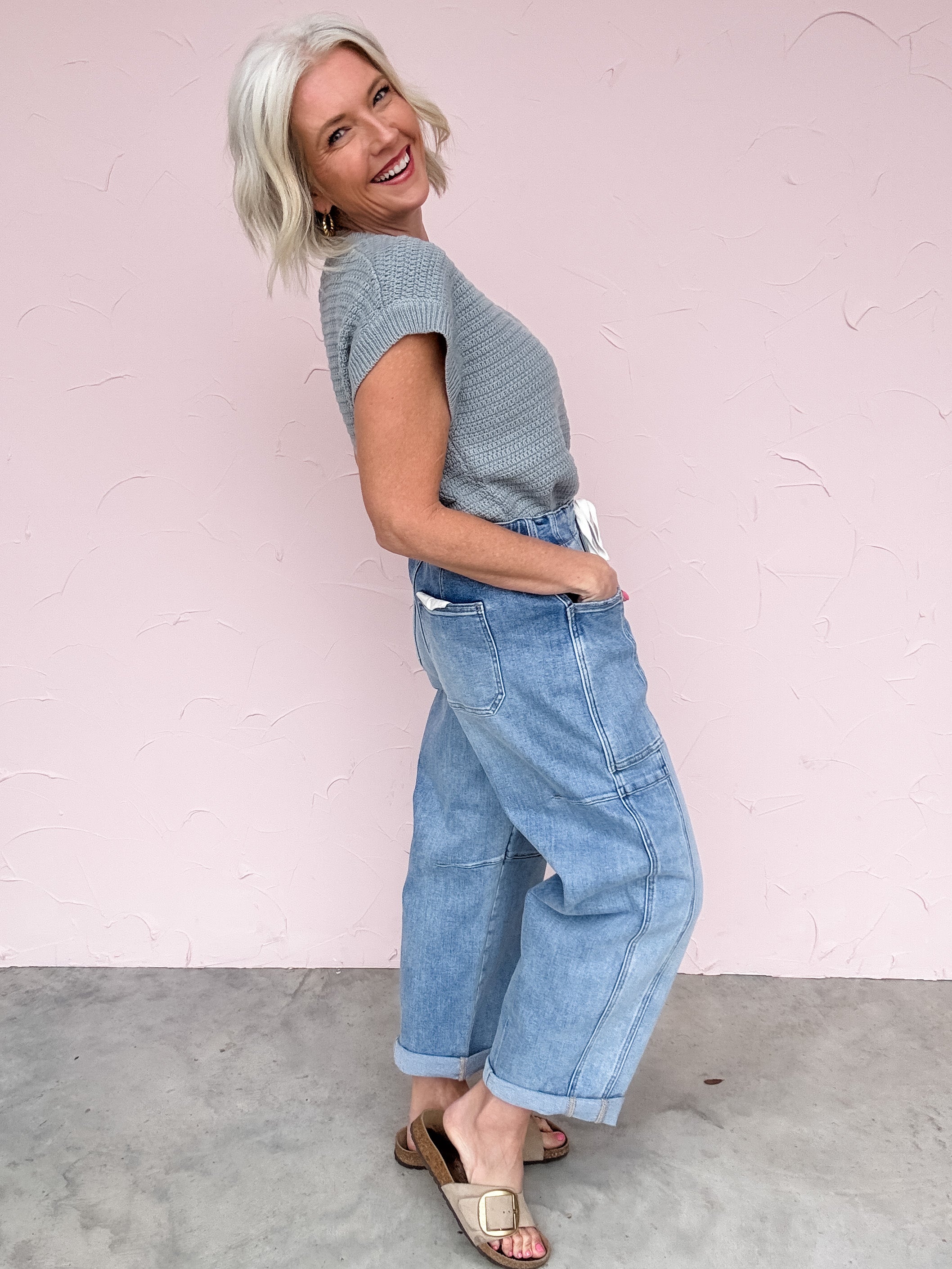 Parallel Lines Barrel Jeans