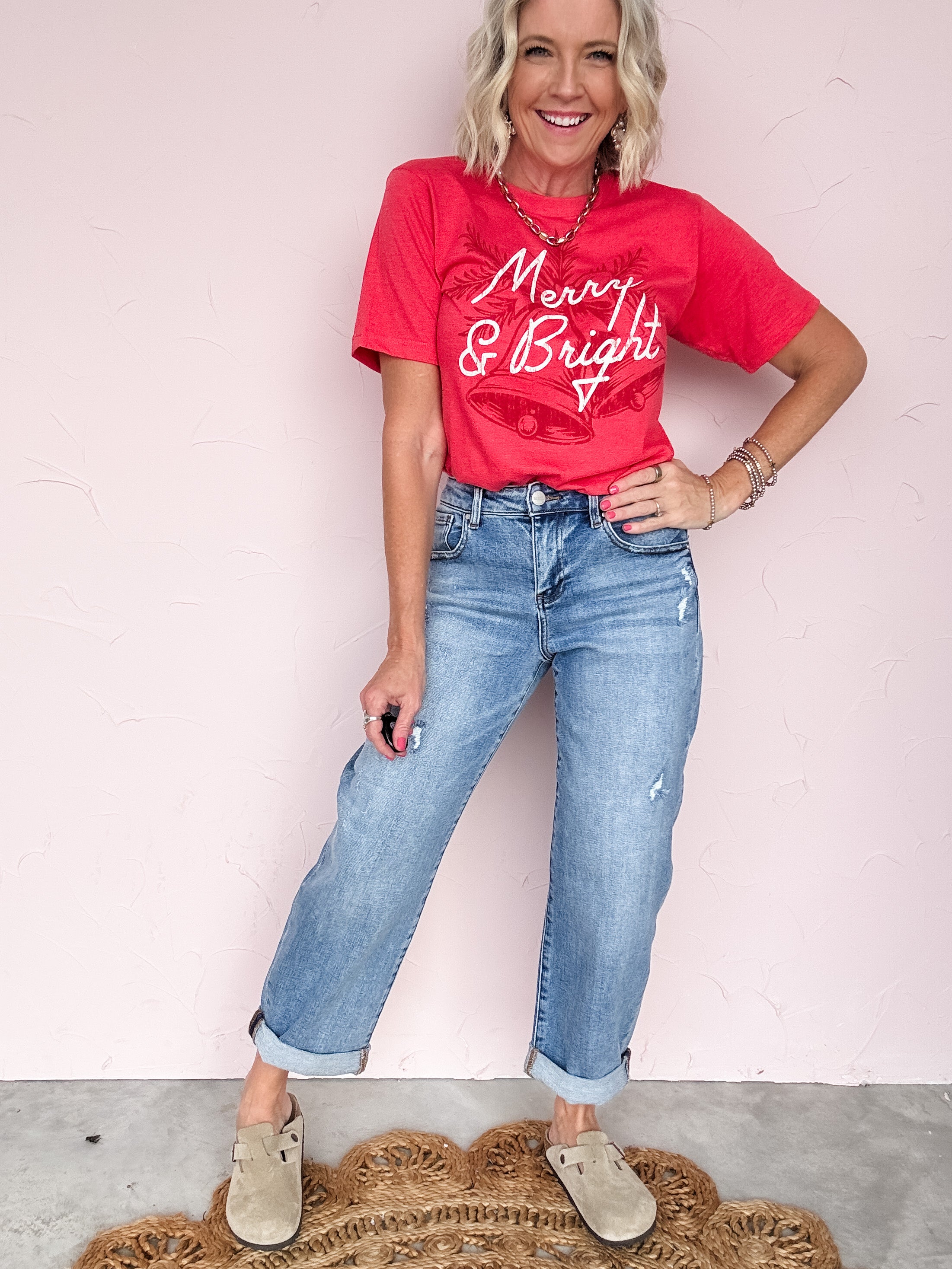 Easy Motion Barrel Jeans