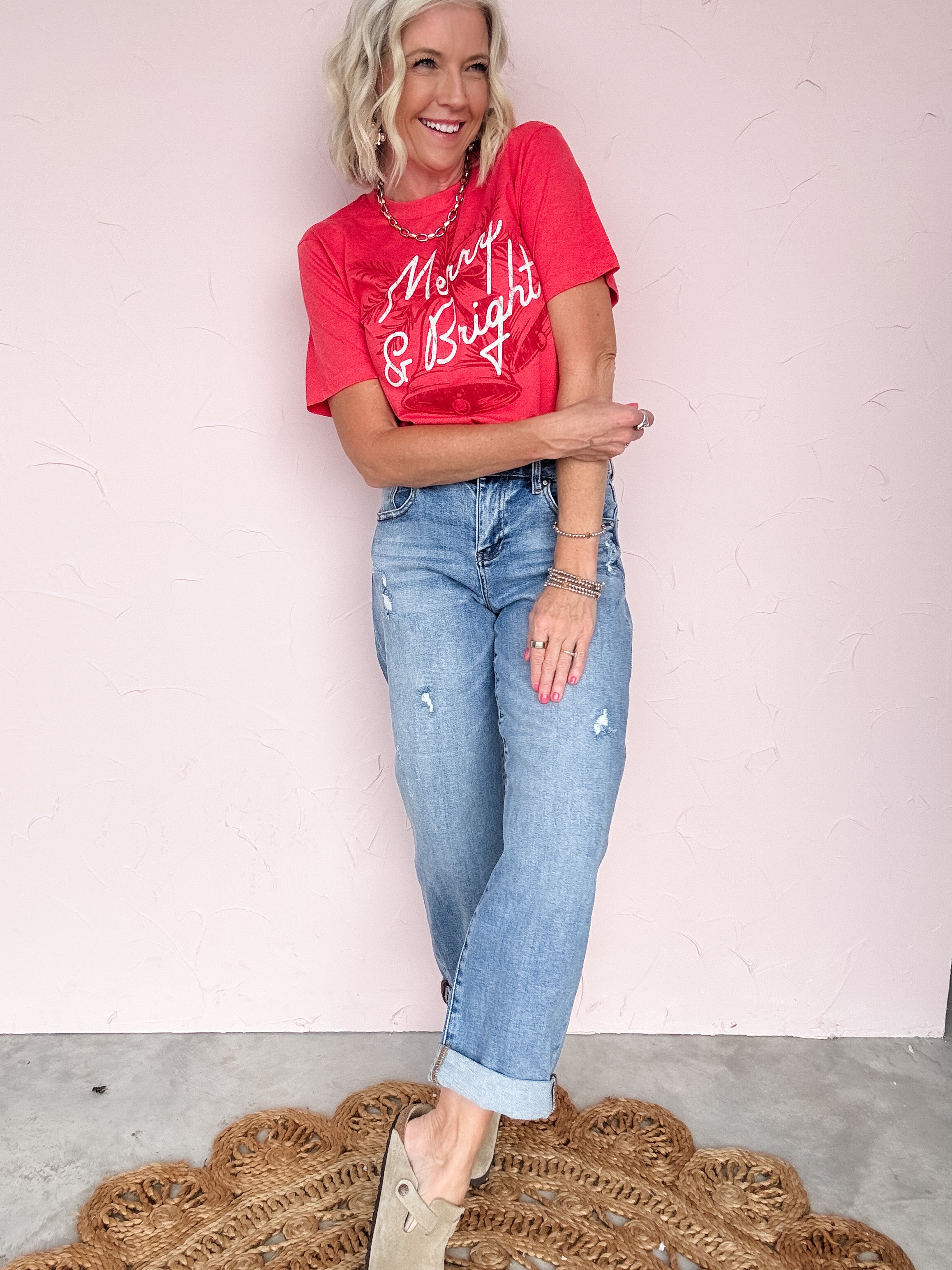 Easy Motion Barrel Jeans