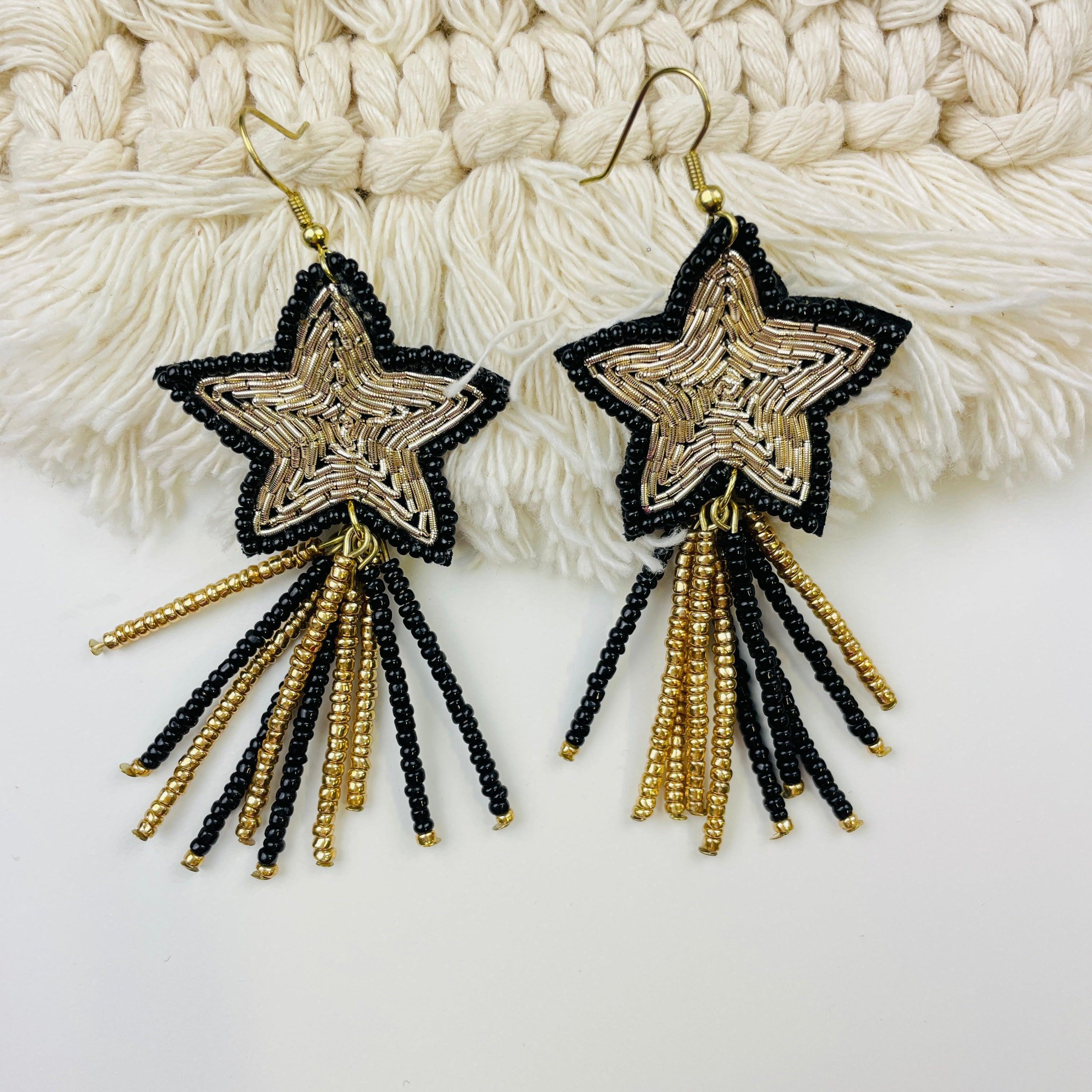 Be A Star Earrings - Vintage Soul