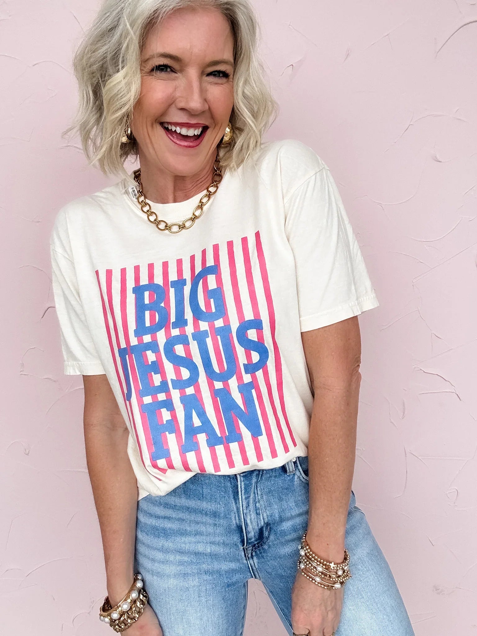 Big Jesus Fan Tee