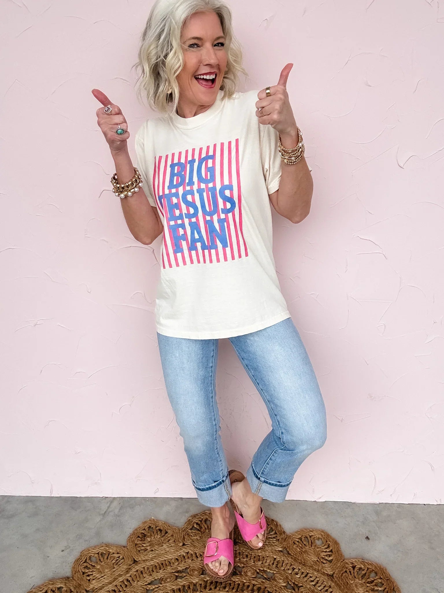 Big Jesus Fan Tee