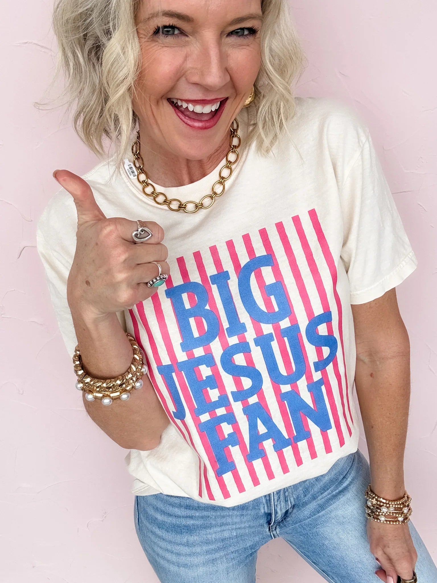 Big Jesus Fan Tee