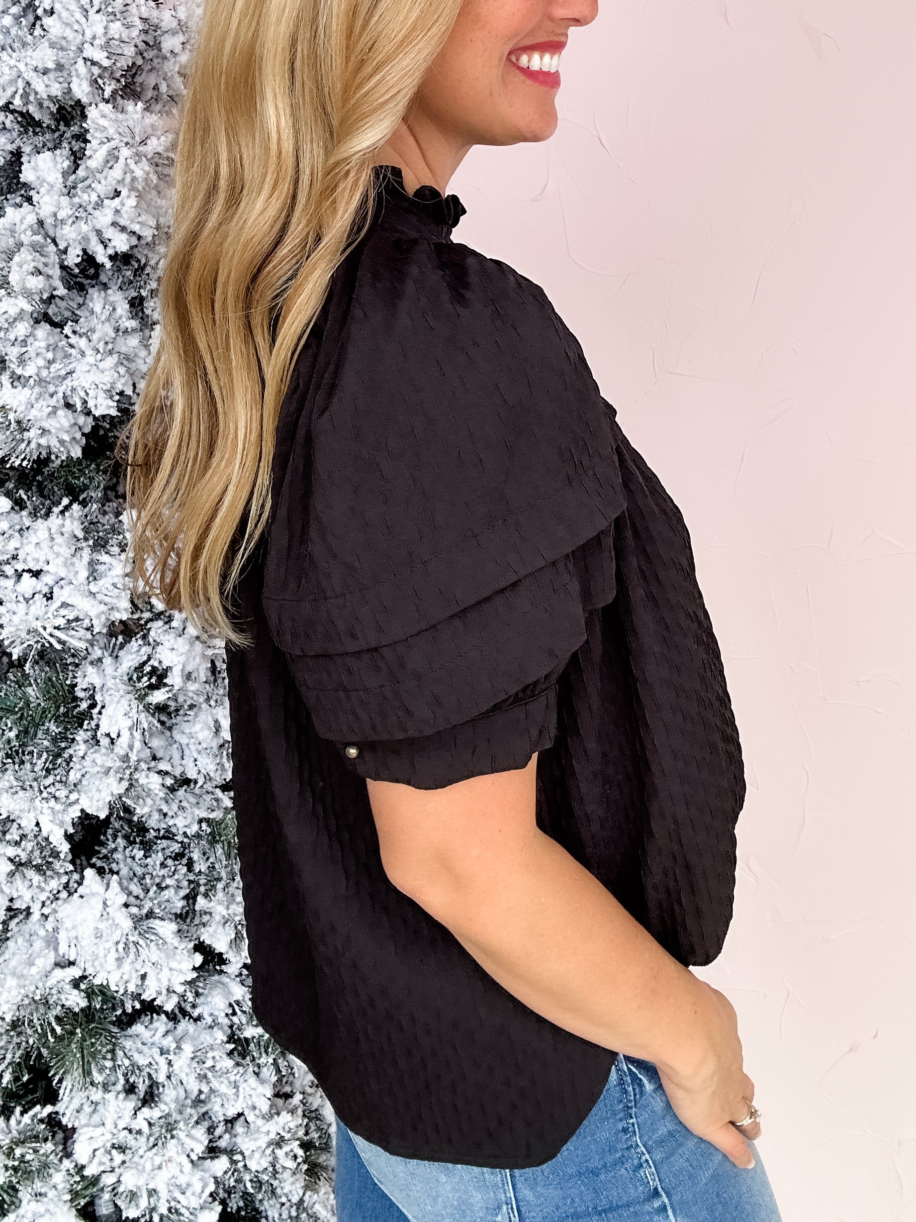 Onyx Allure Top