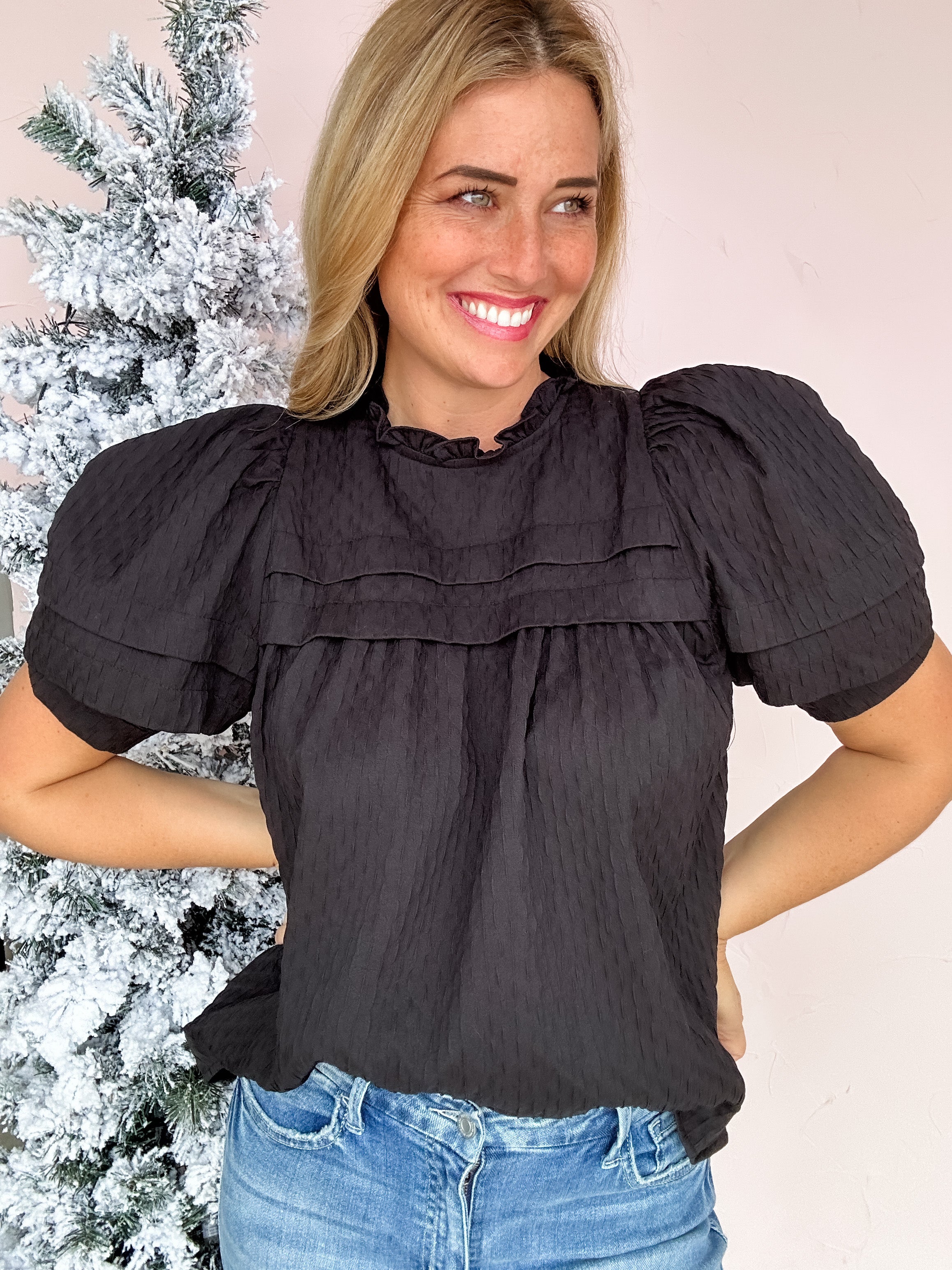 Onyx Allure Top