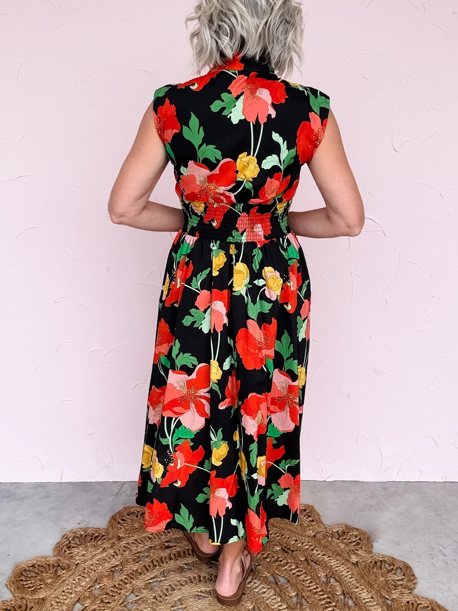 Midnight in Bloom Dress - 30% Off