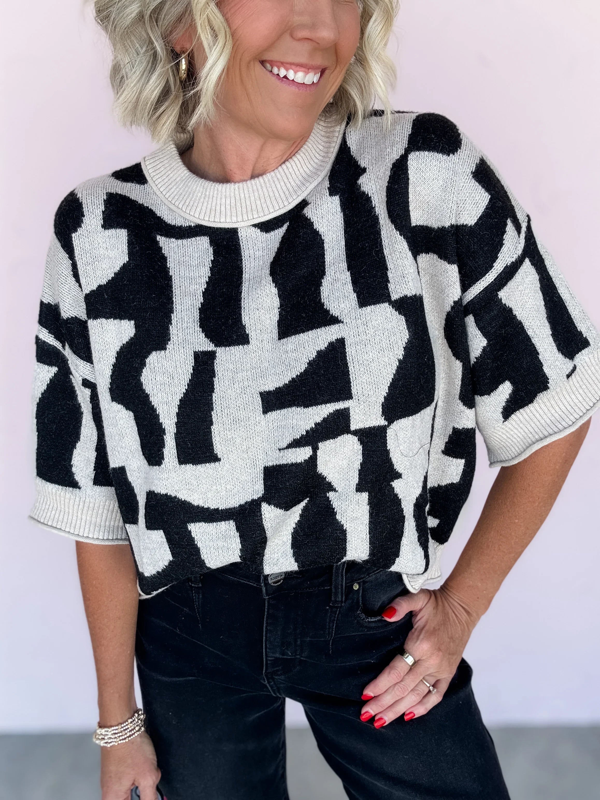 Modern Muse Knit Top