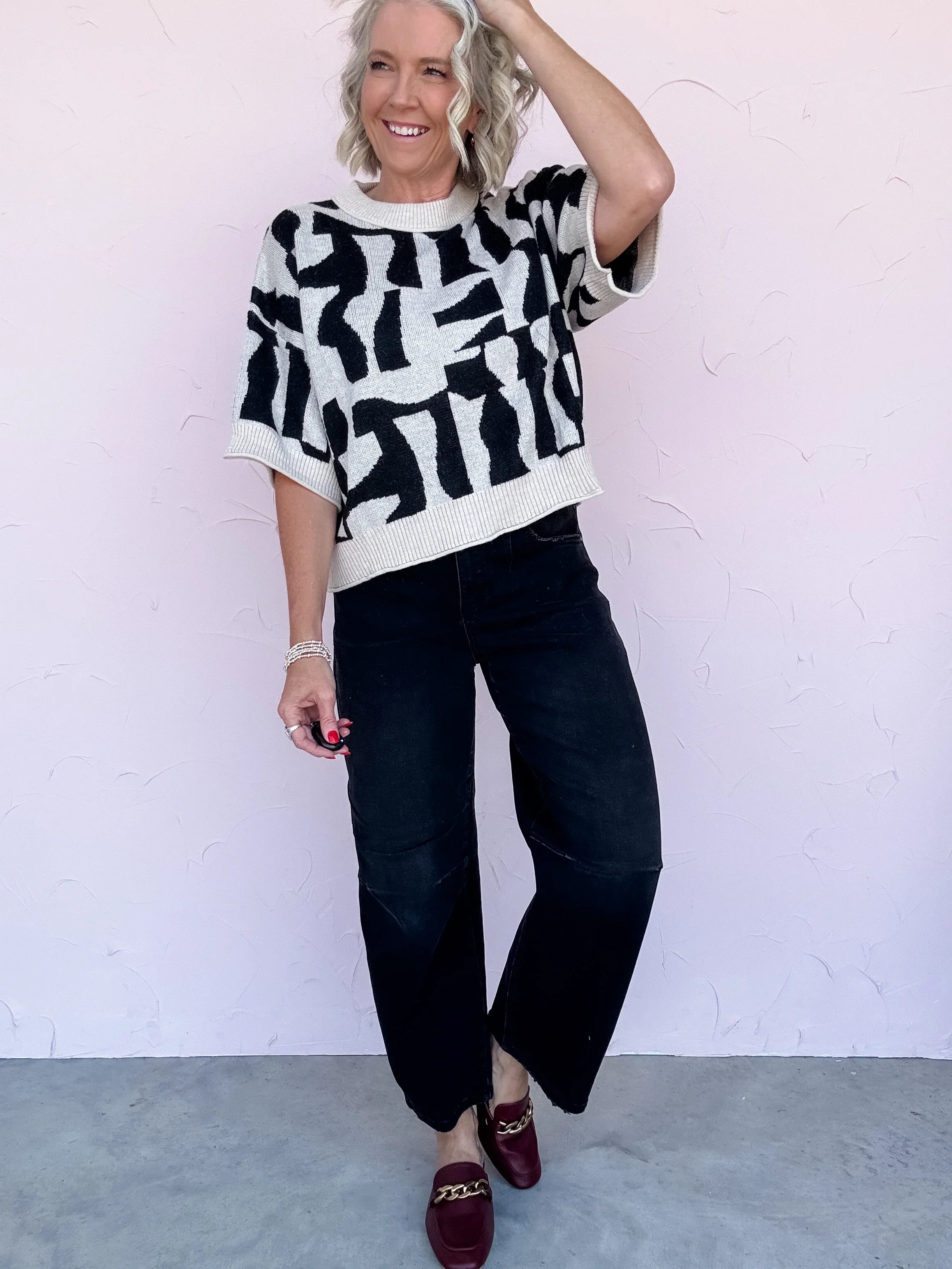 Modern Muse Knit Top