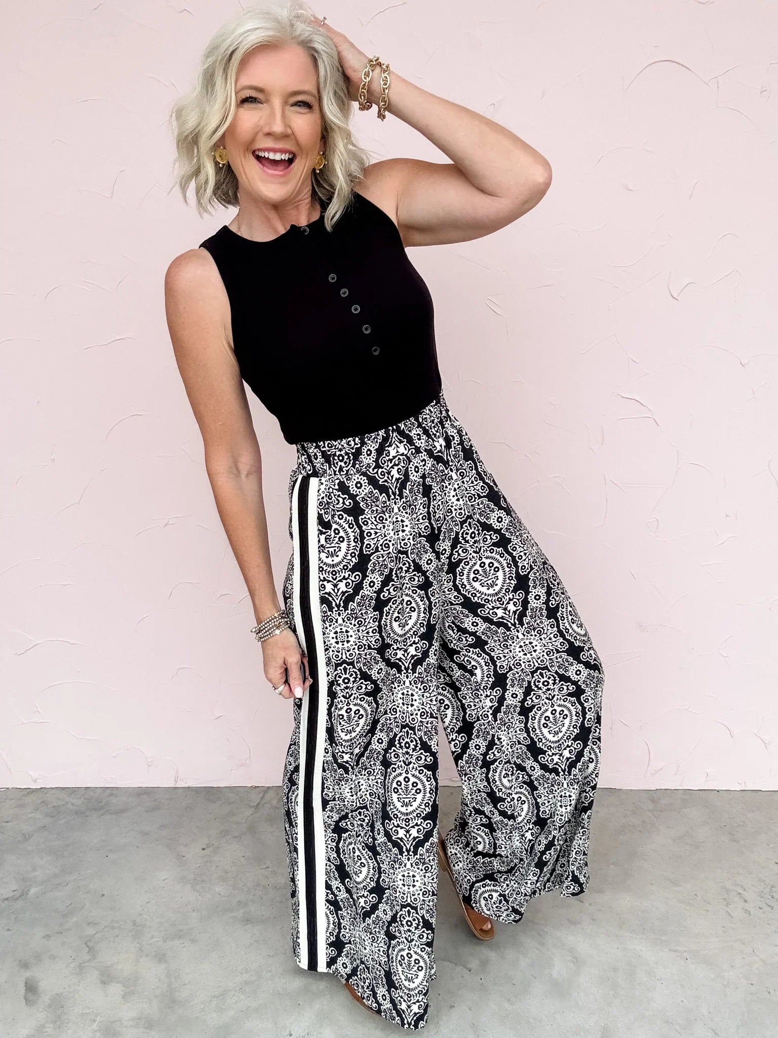 Fast Track Paisley Pants