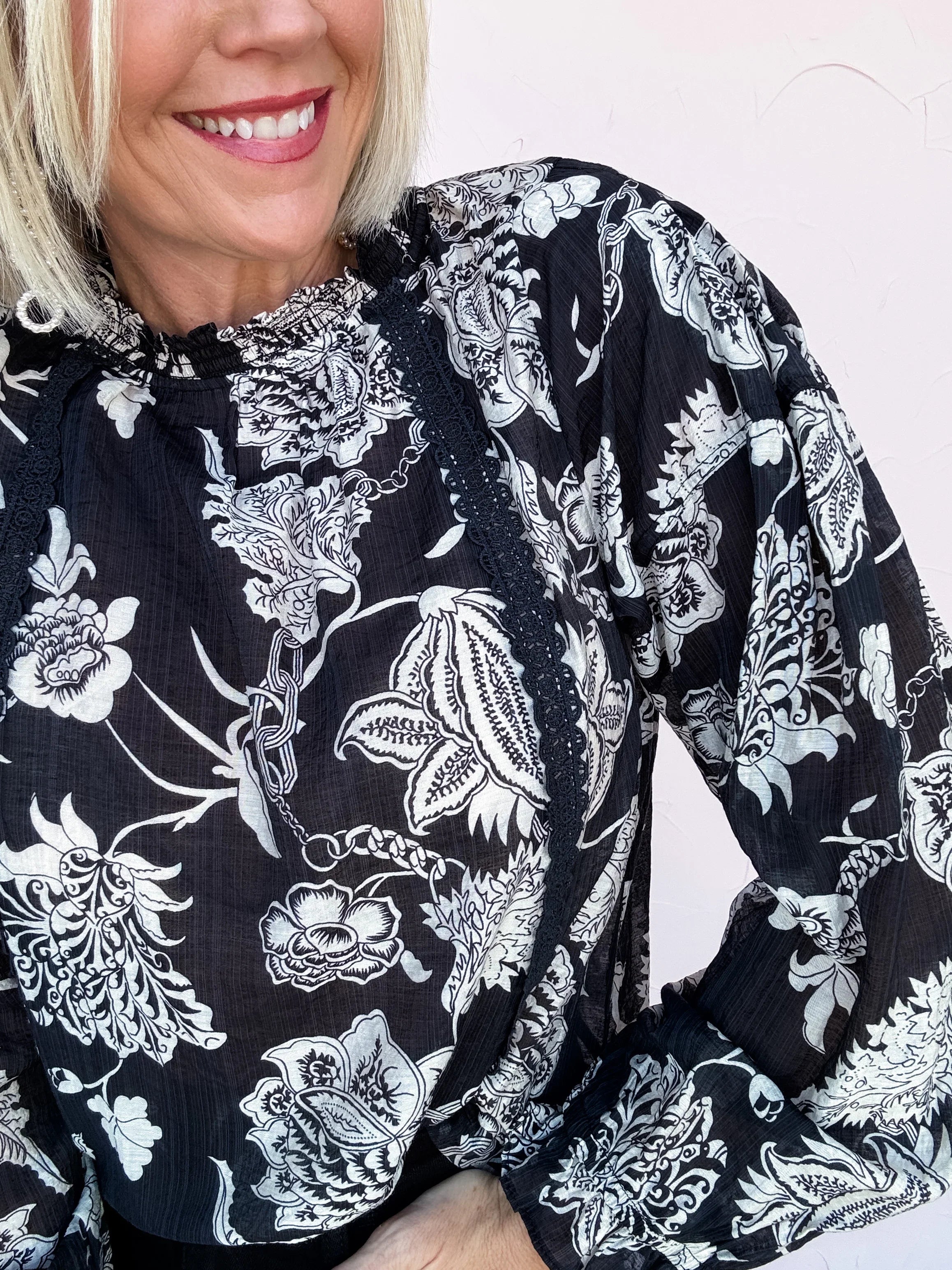 Dark of Night Top- FINAL SALE