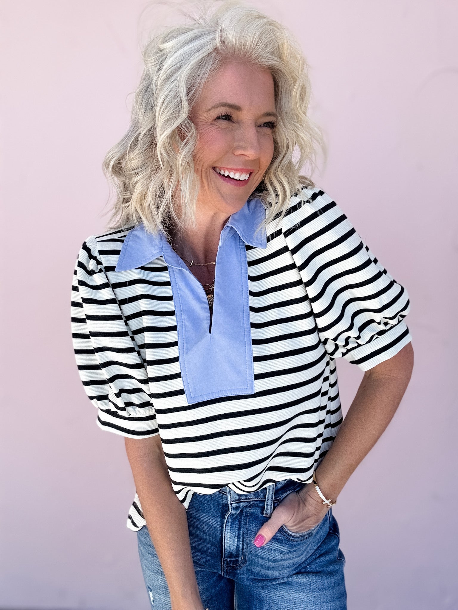Perfect Pair Stripe Top