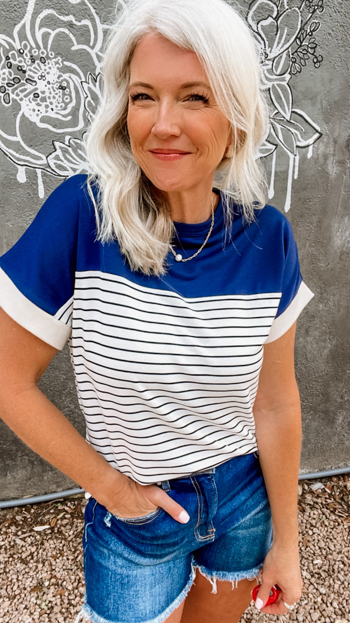 Tinsley Striped Top