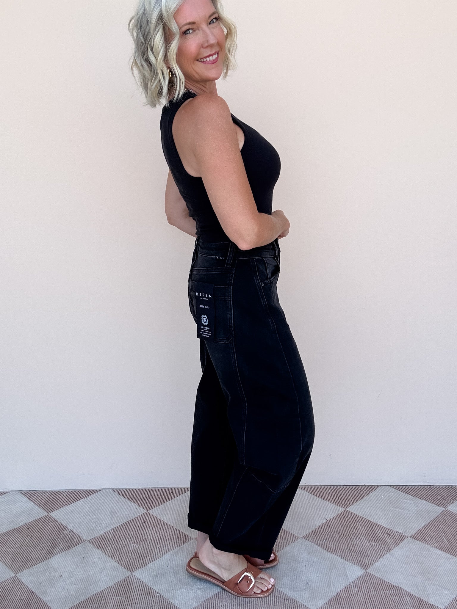 Blackout Barrel Jean