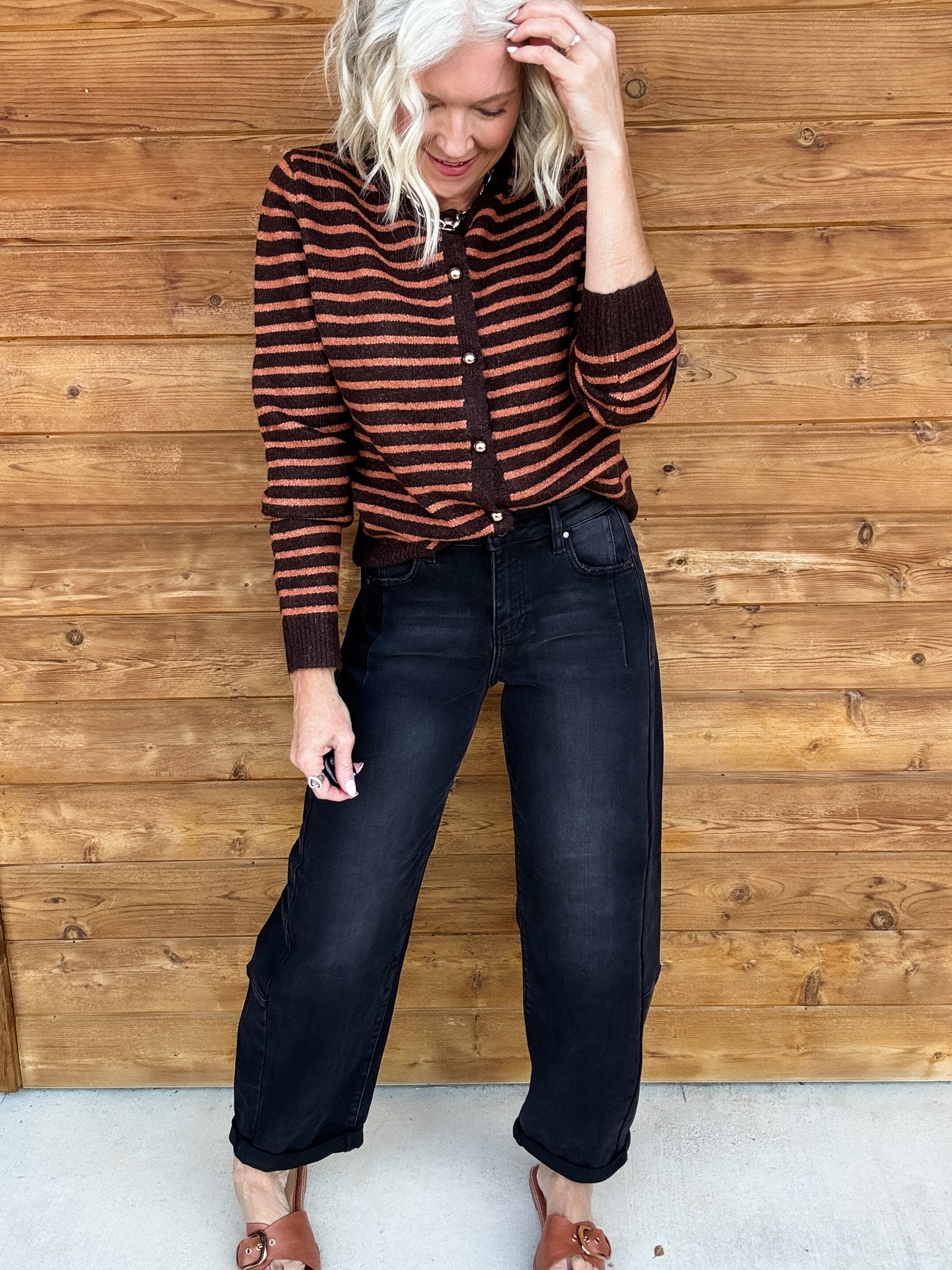 Blackout Barrel Jean