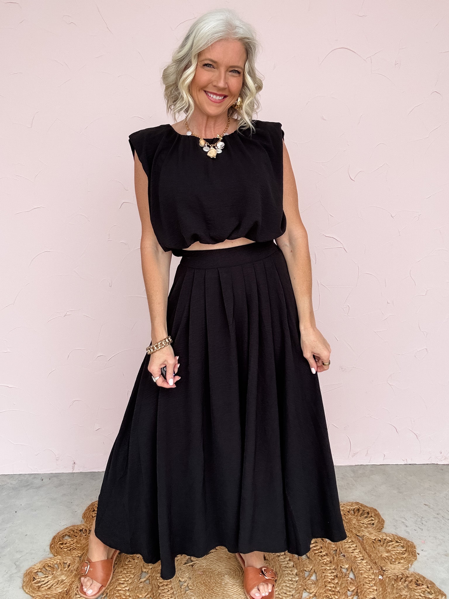 Night Cap Skirt Set