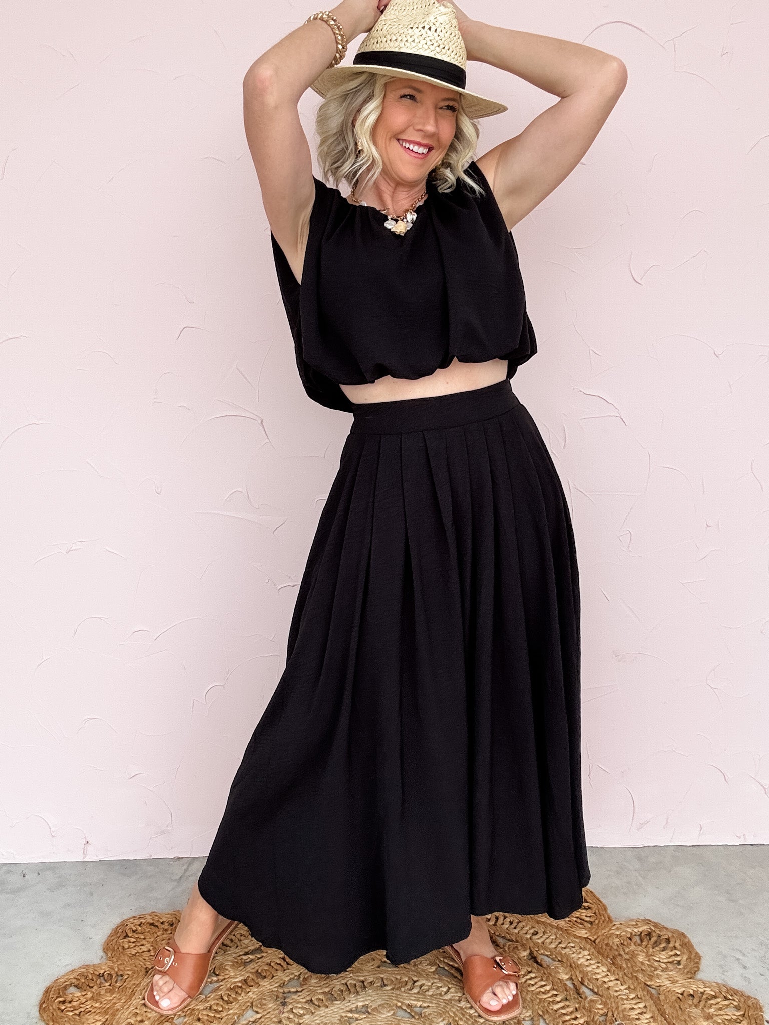 Night Cap Skirt Set