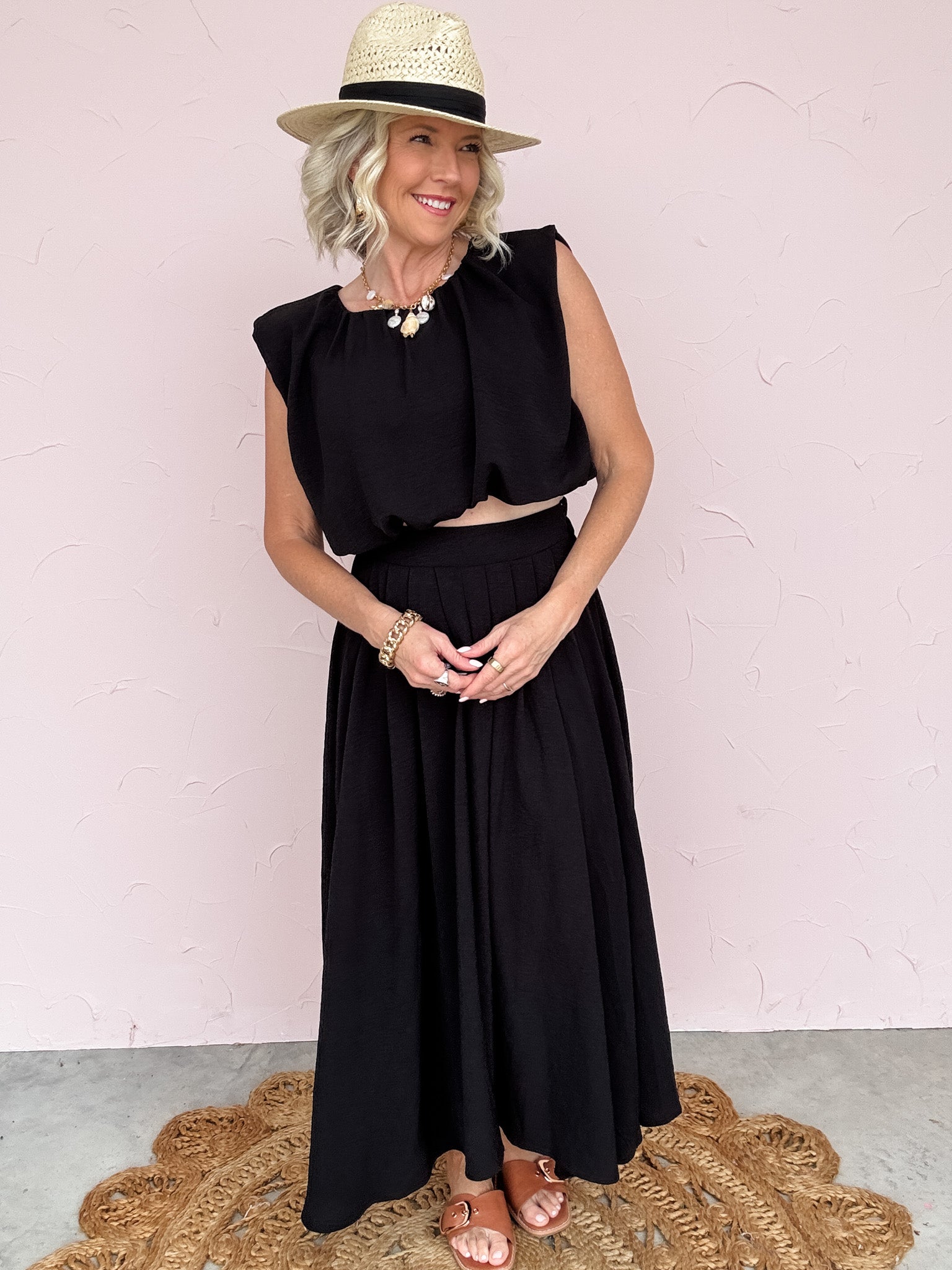 Night Cap Skirt Set