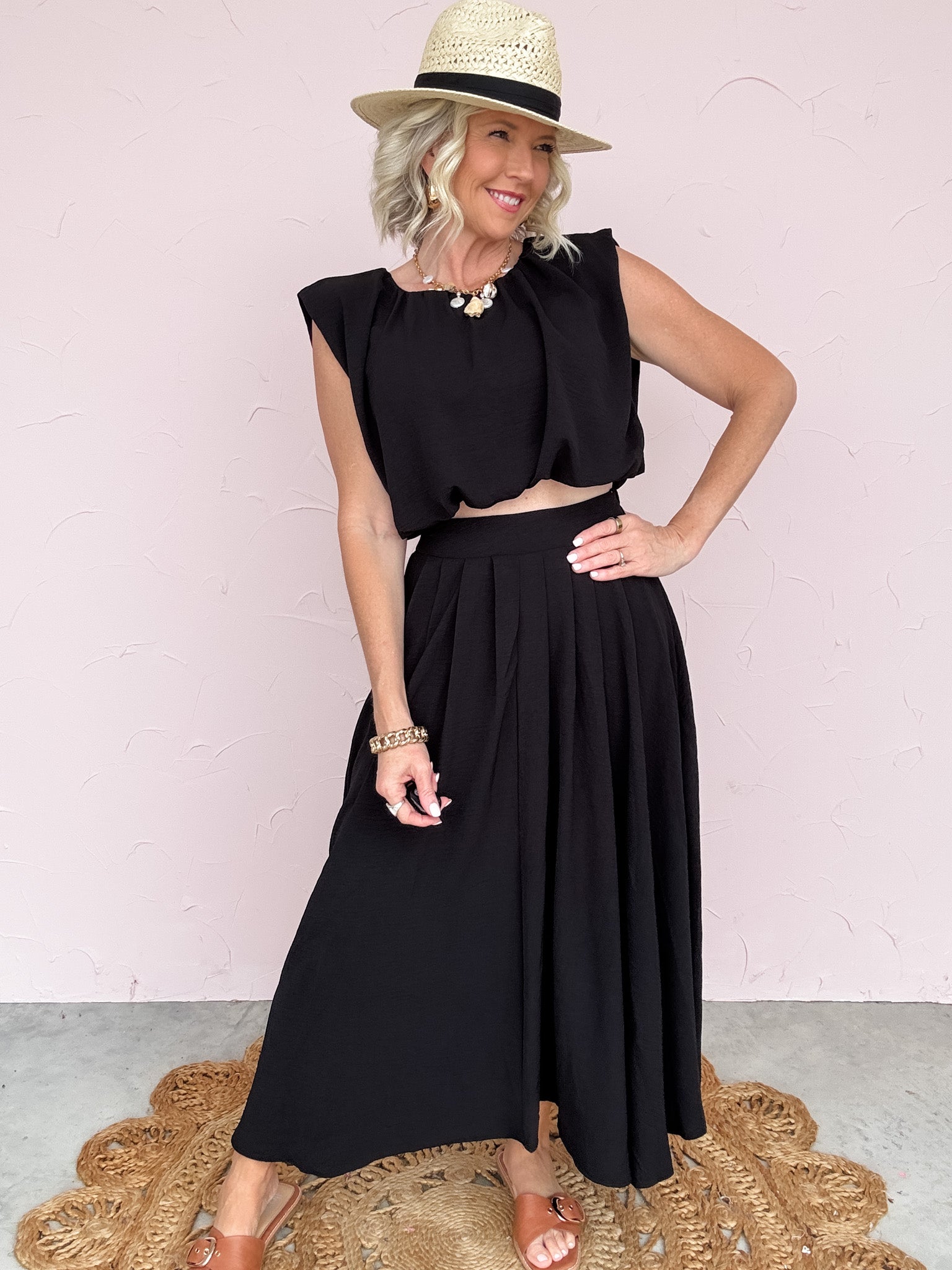 Night Cap Skirt Set