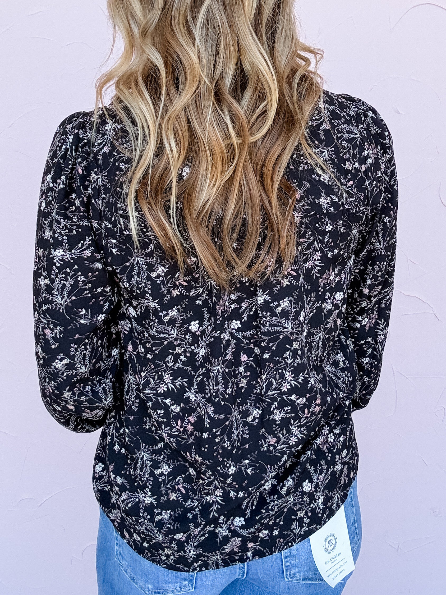 Whispered Blooms Top